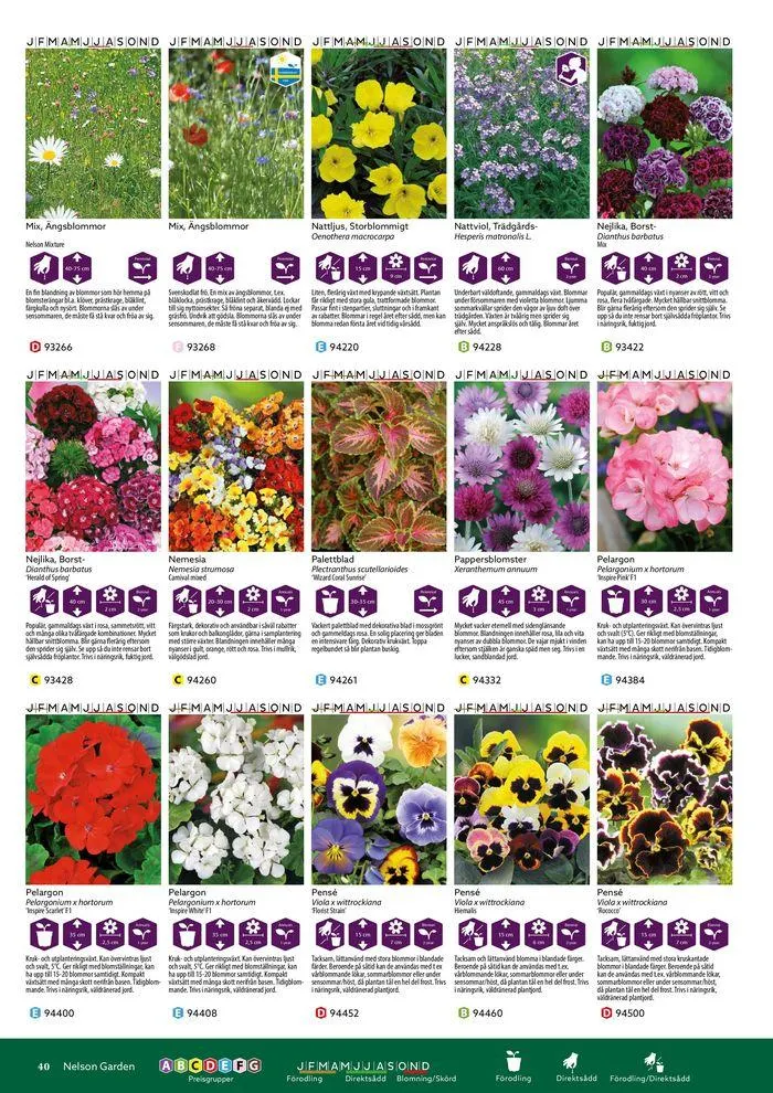 Nelson Gardens frökatalog 2024 är här! från 6 mars till 31 december 2024 - Reklamblad sidor 40