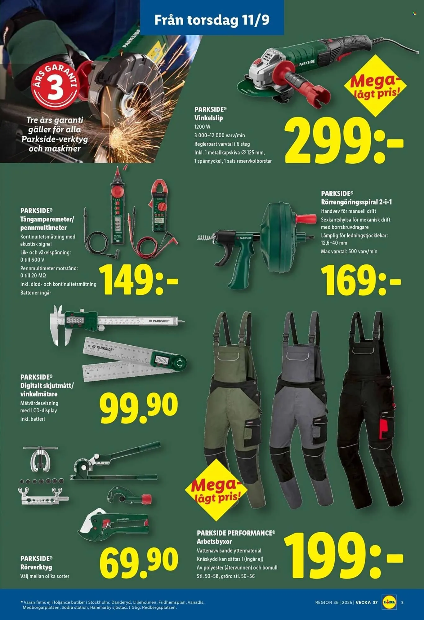 Lidl reklamblad från 8 september till 12 oktober 2025 - Reklamblad sidor 3