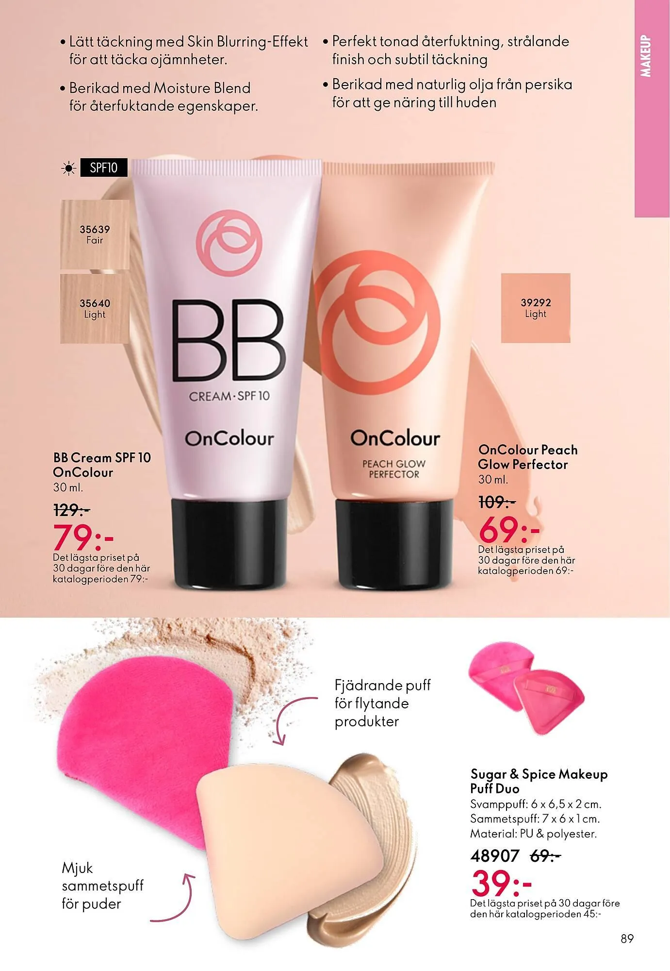 Oriflame reklamblad från 11 mars till 31 mars 2026 - Reklamblad sidor 89