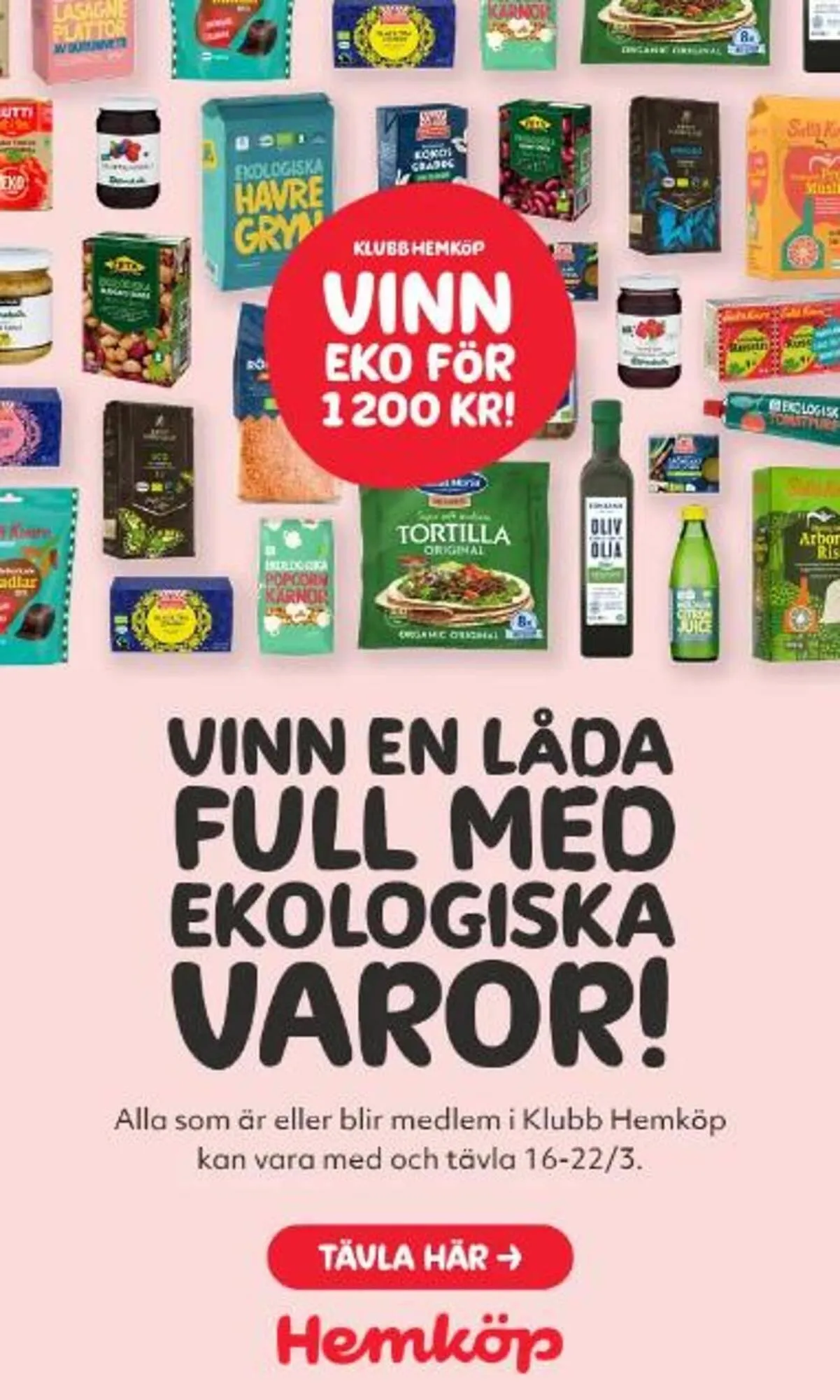 Hemköp reklamblad från 16 mars till 22 mars 2026 - Reklamblad sidor 5