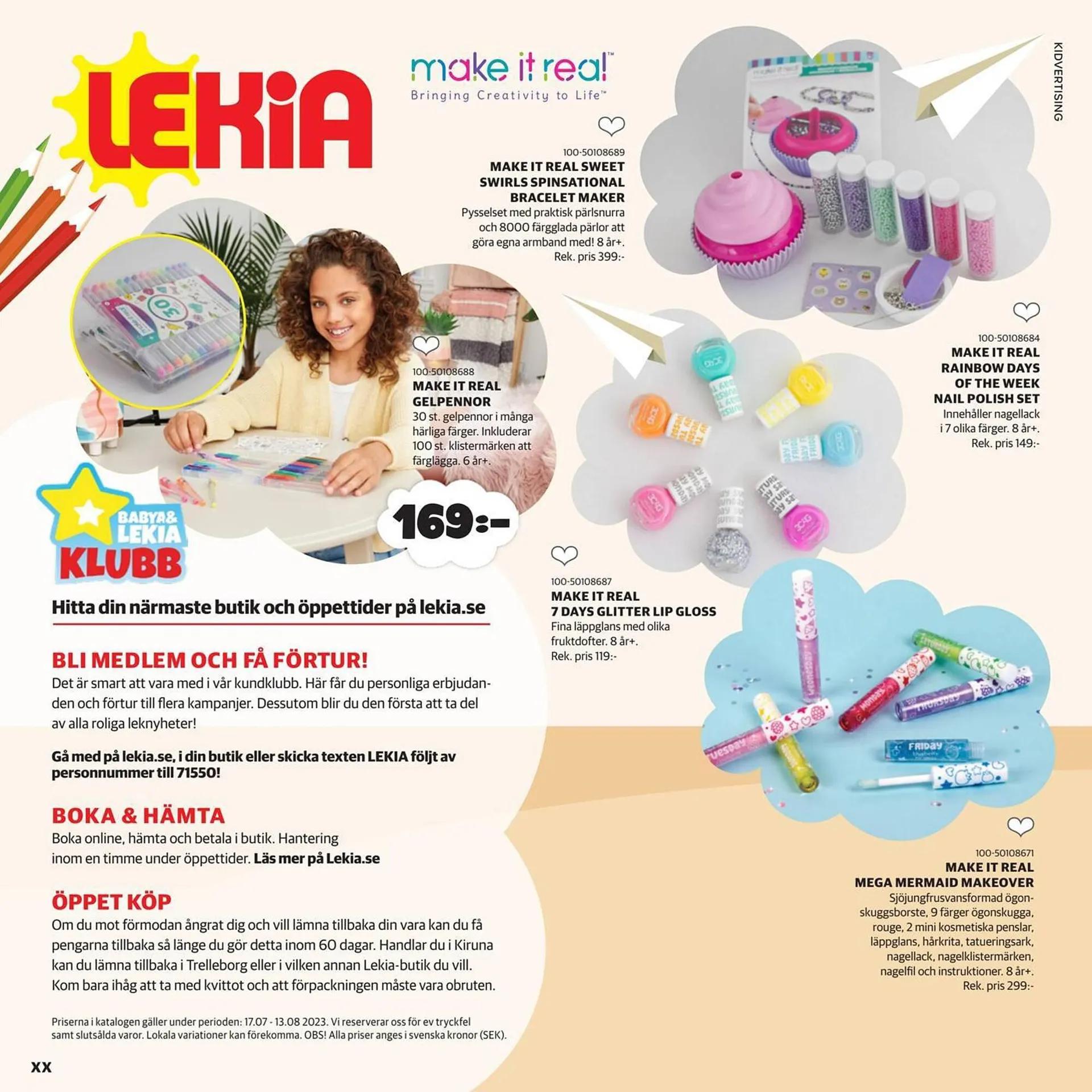 Lekia reklamblad från 16 juli till 13 augusti 2023 - Reklamblad sidor 8