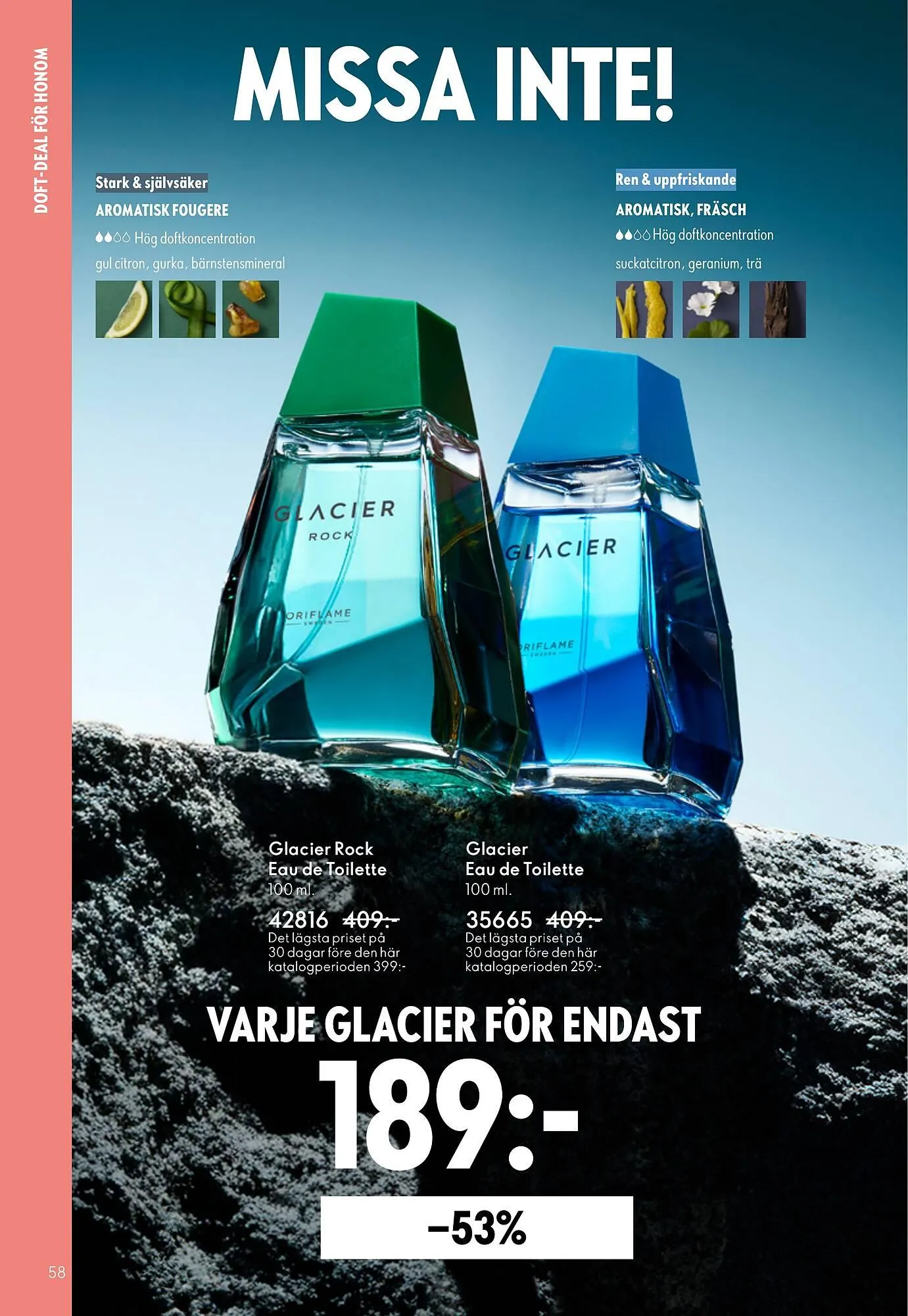 Oriflame reklamblad från 11 mars till 31 mars 2026 - Reklamblad sidor 58