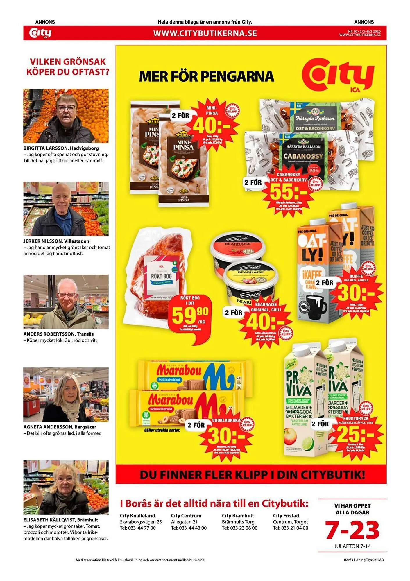 ICA Kvantum reklamblad från 2 mars till 8 mars 2026 - Reklamblad sidor 16