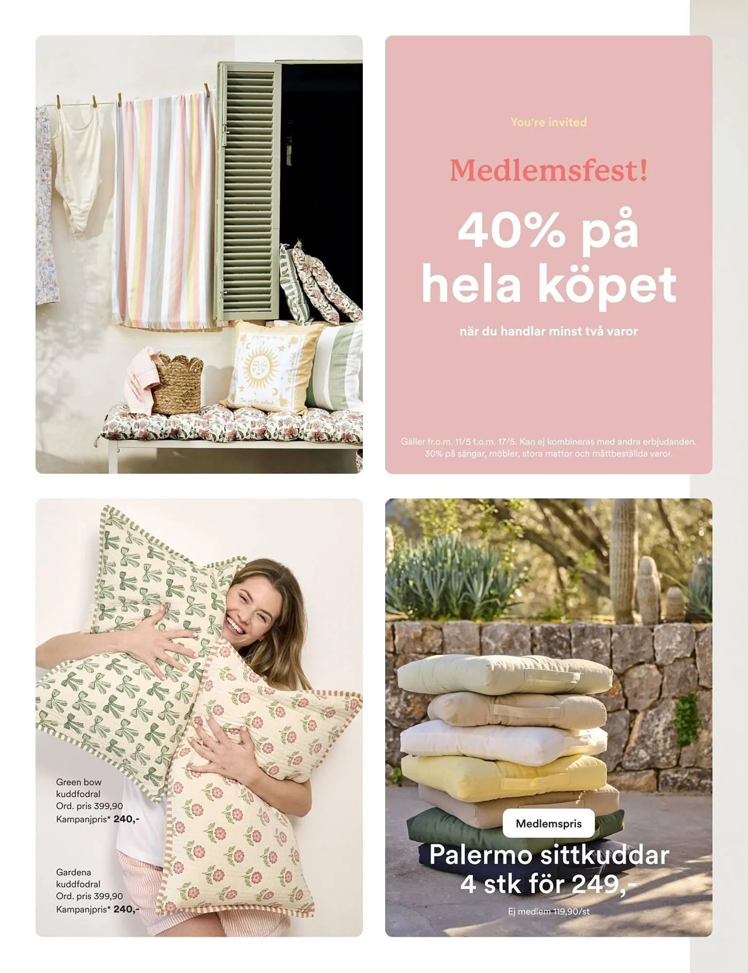 Hemtex reklamblad från 11 maj till 18 maj 2026 - Reklamblad sidor 10