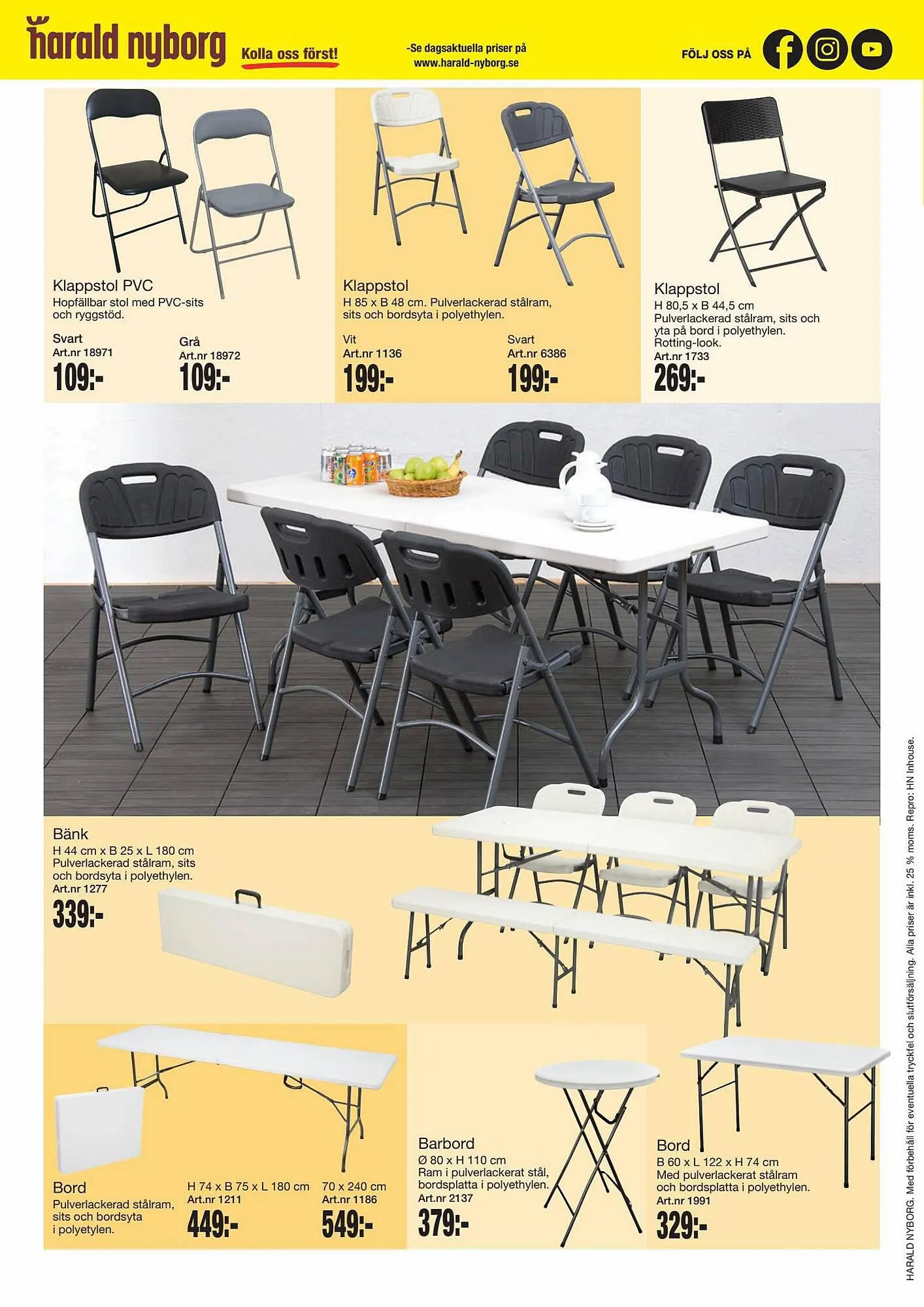 Harald Nyborg reklamblad från 11 juni till 31 oktober 2023 - Reklamblad sidor 54
