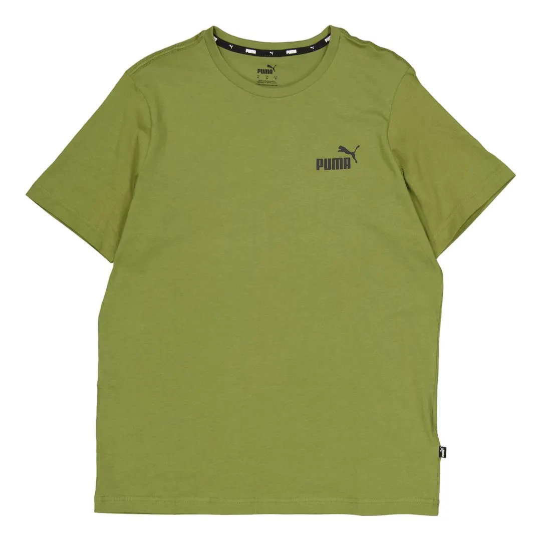 Ess Small Logo Tee Olive Green