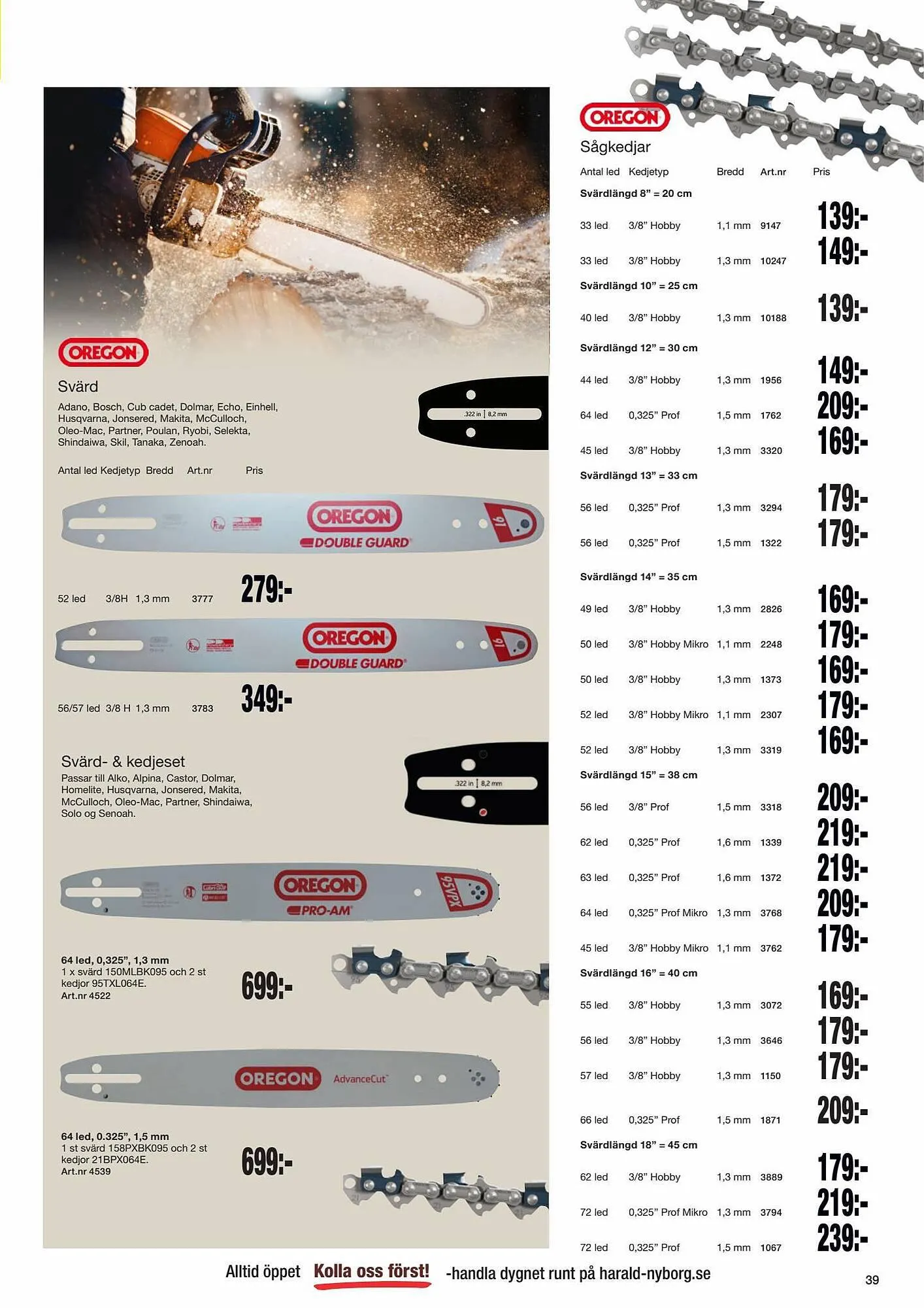 Harald Nyborg reklamblad från 11 juni till 31 oktober 2023 - Reklamblad sidor 39