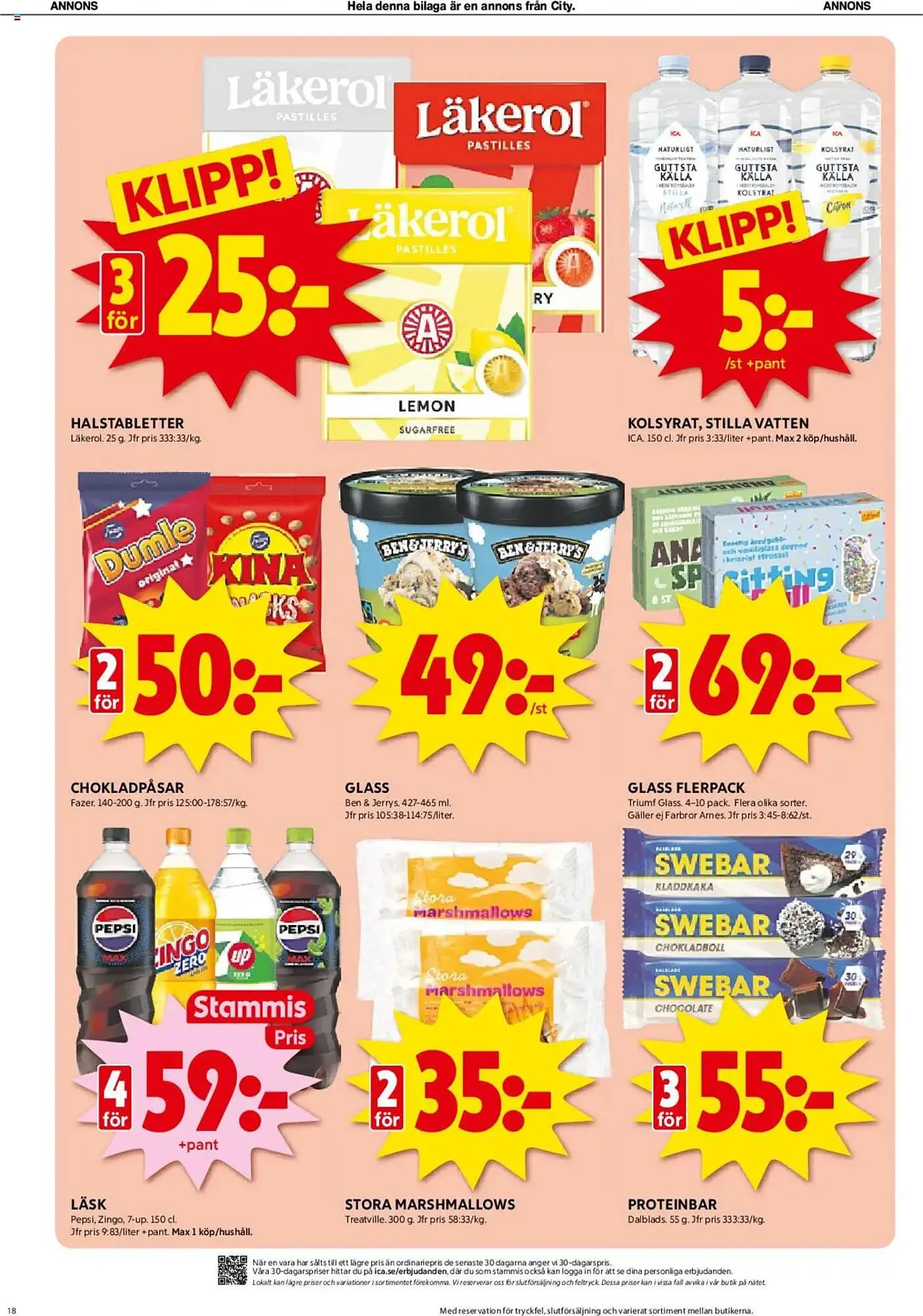 ICA Kvantum reklamblad från 31 mars till 6 april 2025 - Reklamblad sidor 18