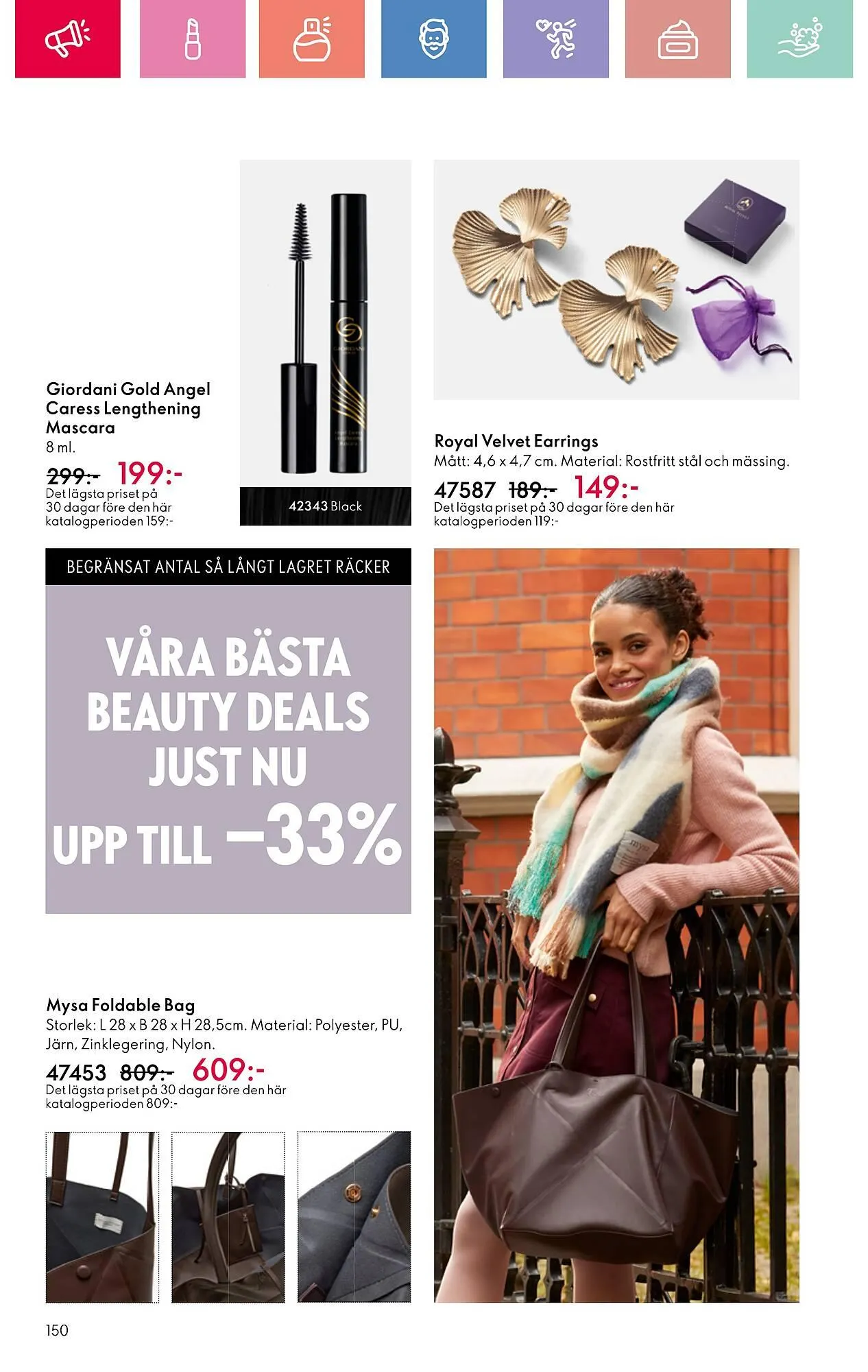 Oriflame reklamblad från 22 juni till 12 juli 2025 - Reklamblad sidor 150