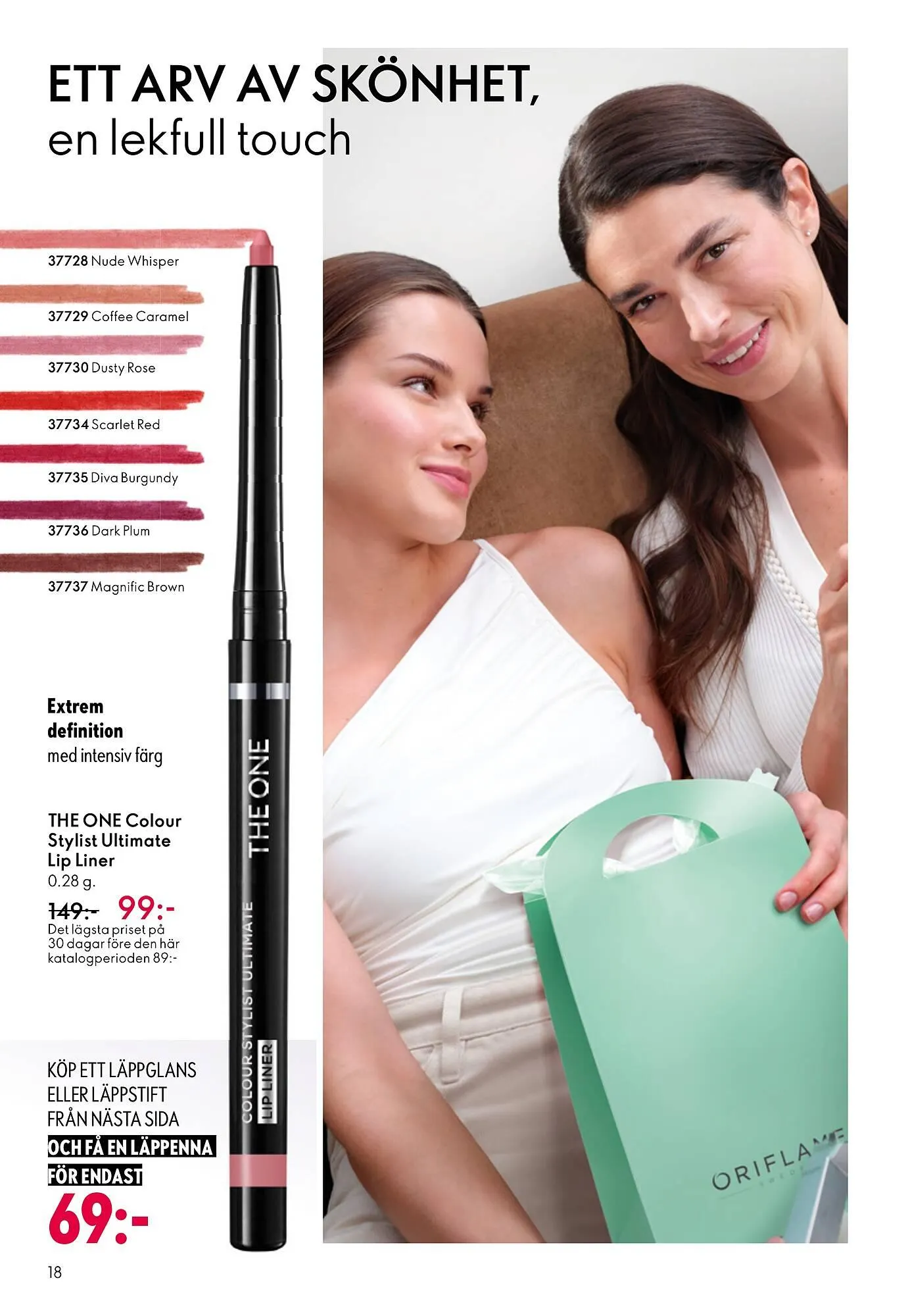 Oriflame reklamblad från 13 maj till 2 juni 2026 - Reklamblad sidor 18