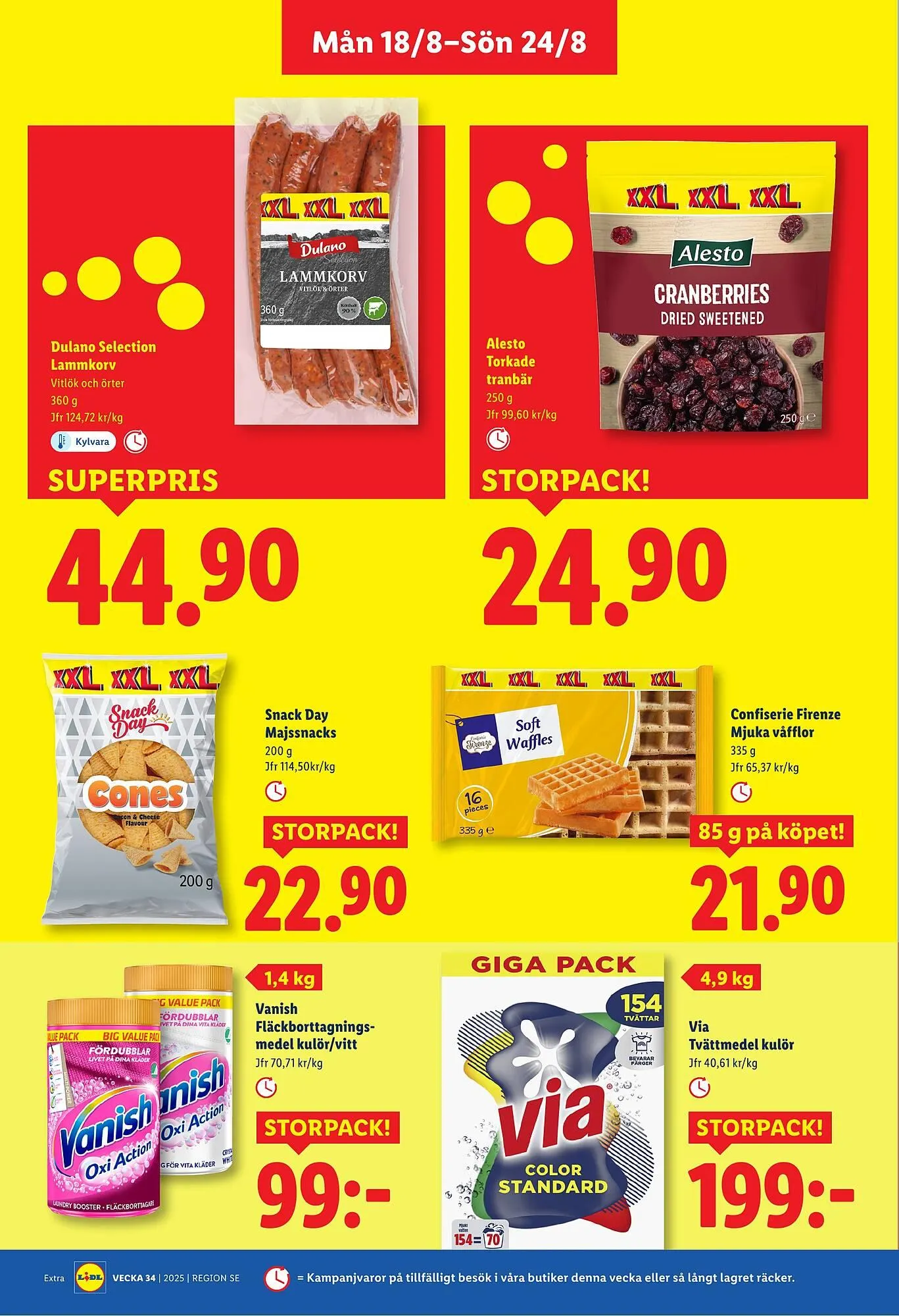 Lidl reklamblad från 18 augusti till 24 augusti 2025 - Reklamblad sidor 13