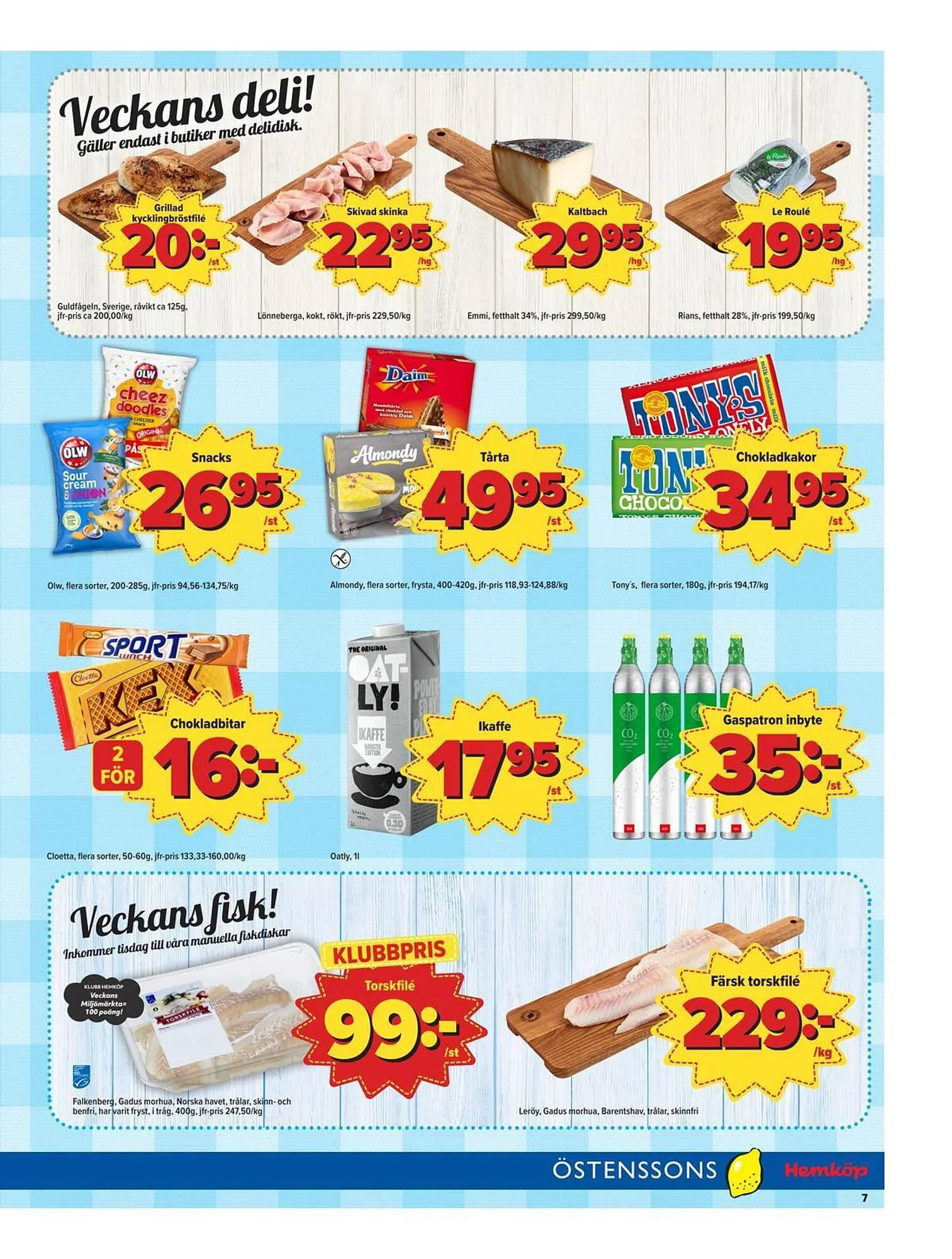 Östenssons reklamblad från 25 september till 1 oktober 2023 - Reklamblad sidor 7