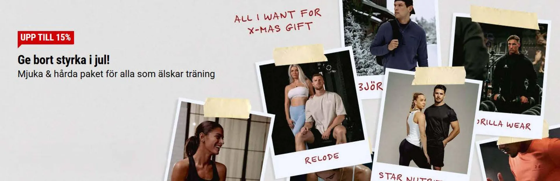 Gymgrossisten reklamblad från 4 december till 19 december 2025 - Reklamblad sidor 1