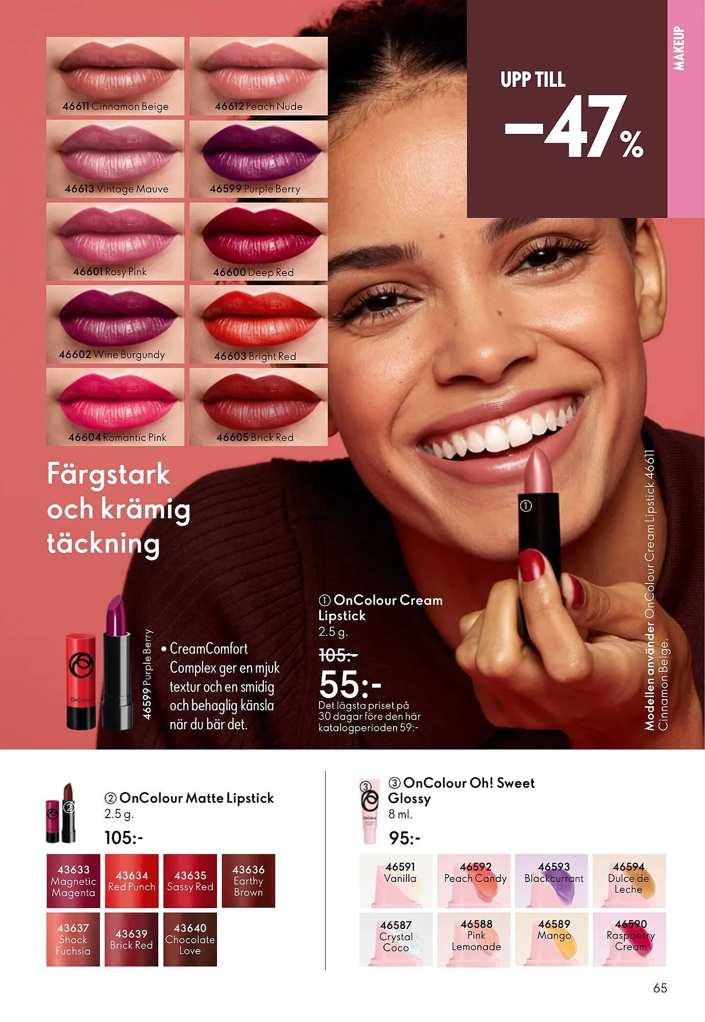 Oriflame reklamblad från 14 september till 7 oktober 2025 - Reklamblad sidor 65