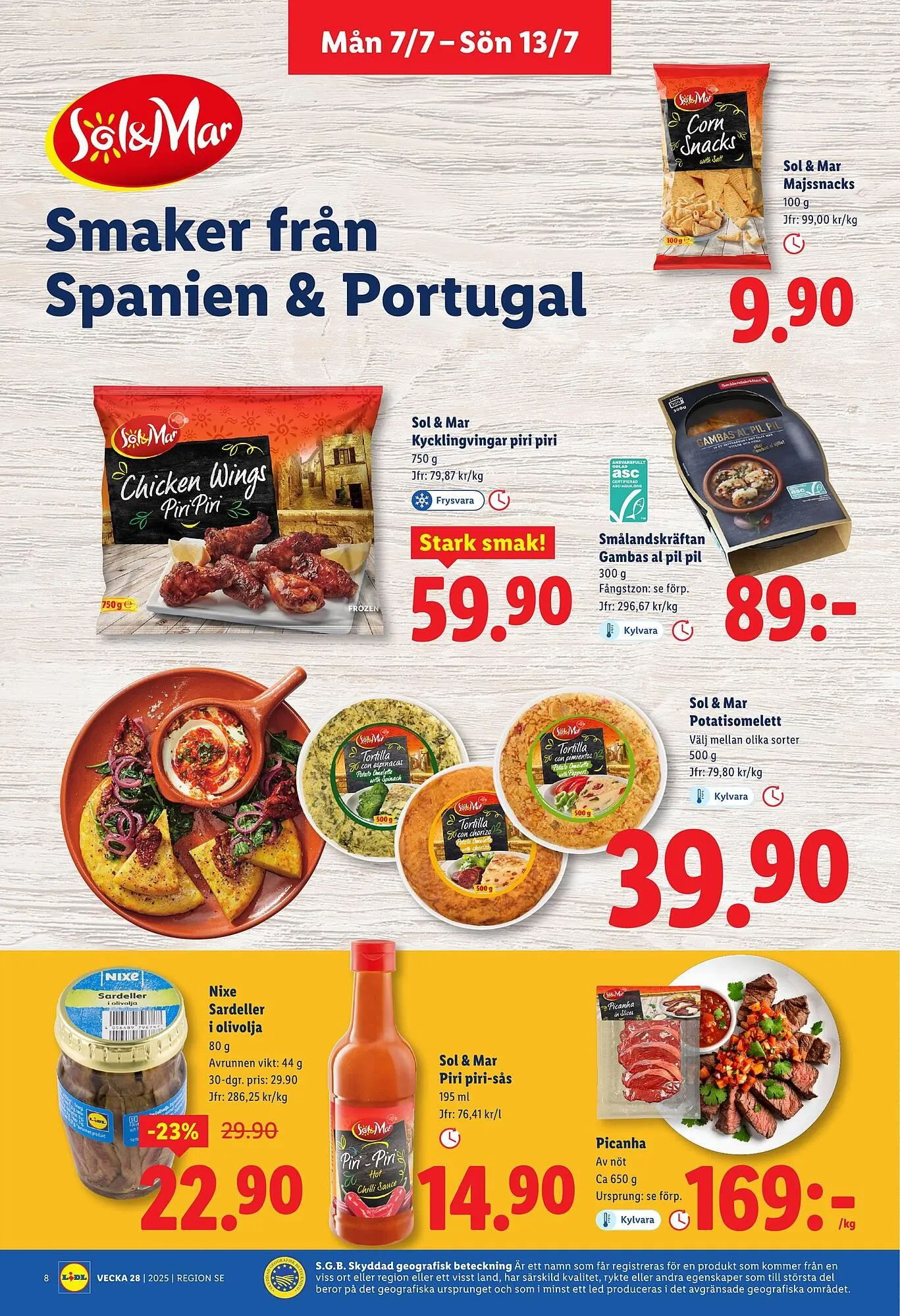 Lidl reklamblad från 7 juli till 13 juli 2025 - Reklamblad sidor 8