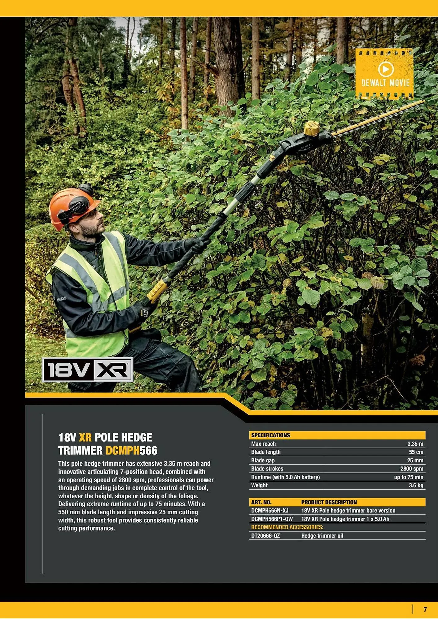 Dewalt reklamblad från 31 augusti till 30 september 2023 - Reklamblad sidor 7