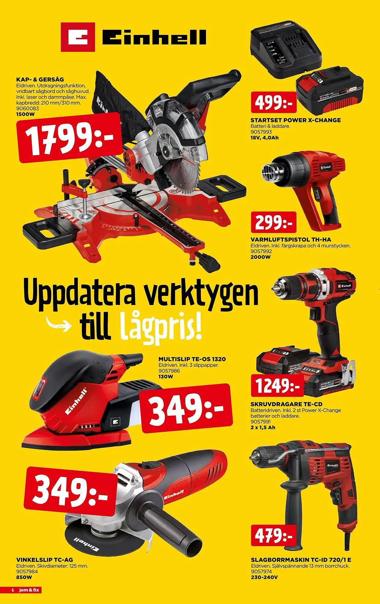 Jem&Fix reklamblad från 10 september till 24 september 2023 - Reklamblad sidor 6