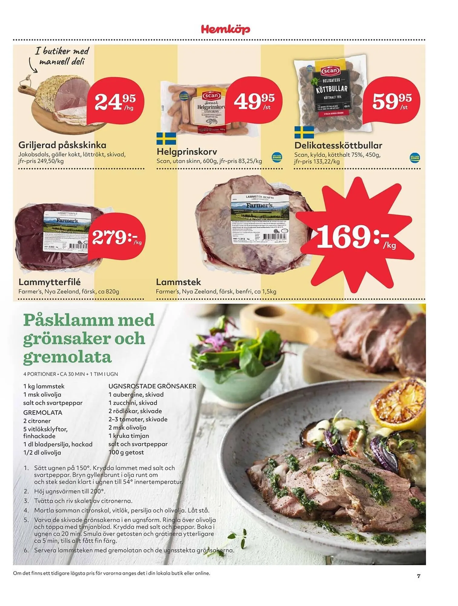 Hemköp reklamblad från 14 april till 21 april 2025 - Reklamblad sidor 7