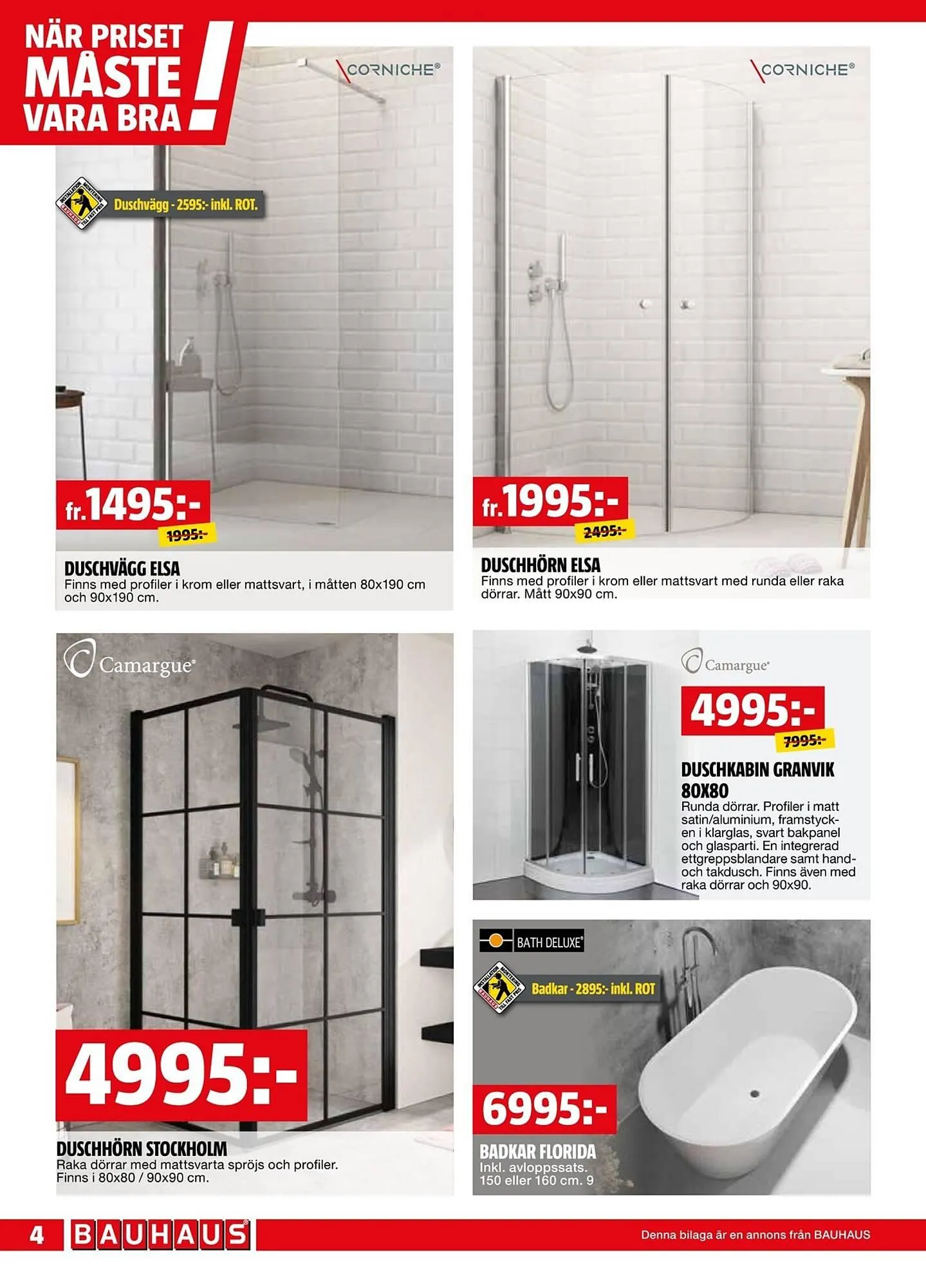 Bauhaus reklamblad från 3 mars till 16 mars 2025 - Reklamblad sidor 4