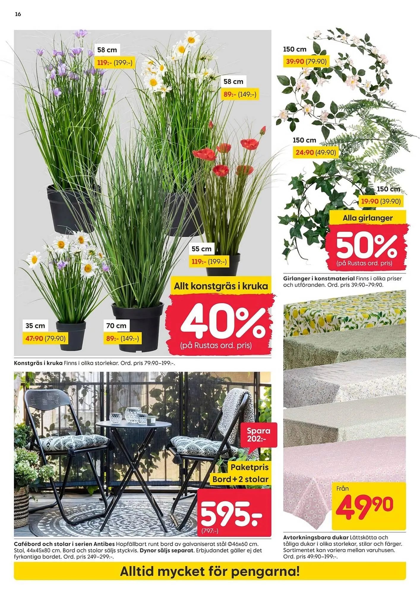 Rusta reklamblad från 11 maj till 17 maj 2026 - Reklamblad sidor 16