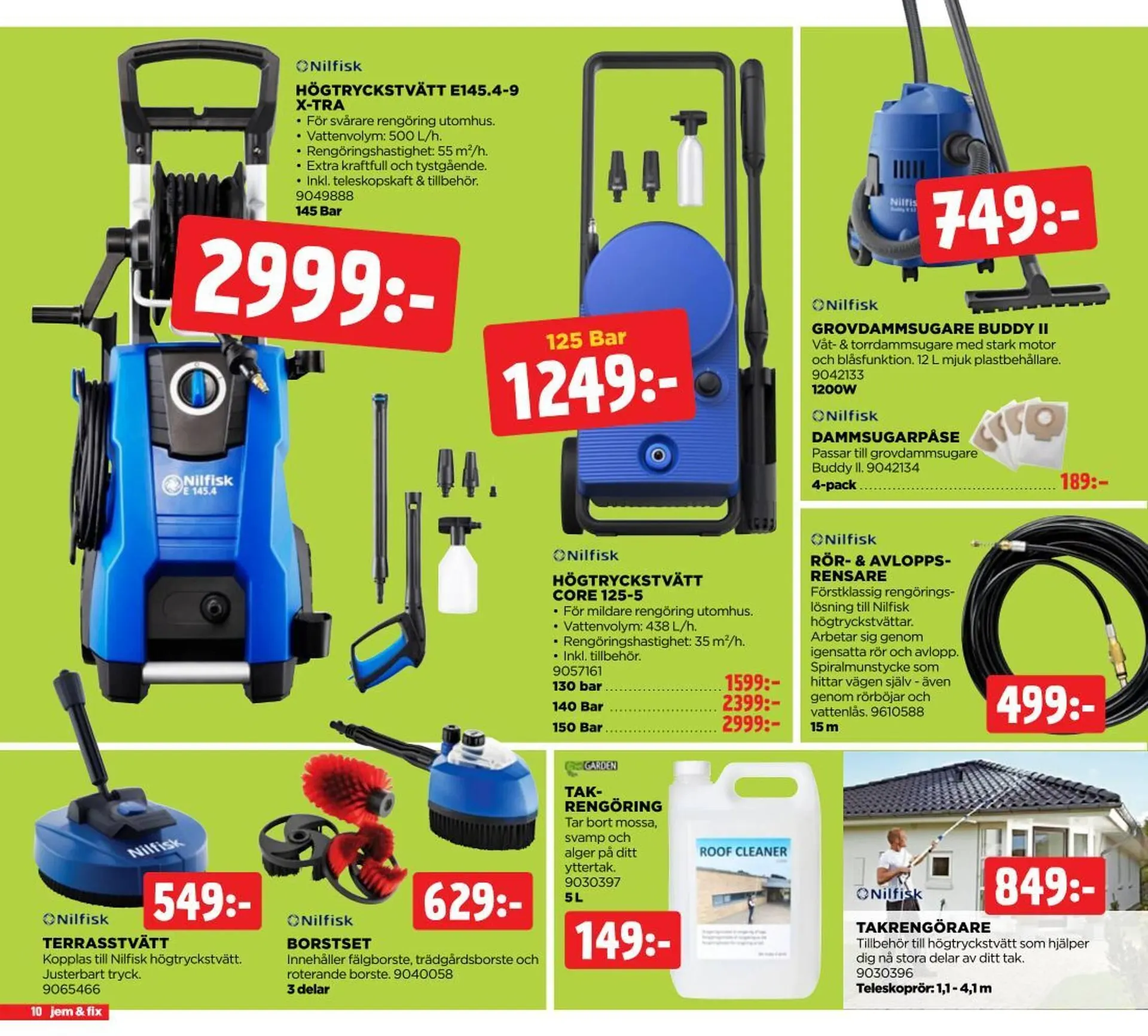 Jem&Fix reklamblad från 10 mars till 23 mars 2025 - Reklamblad sidor 10