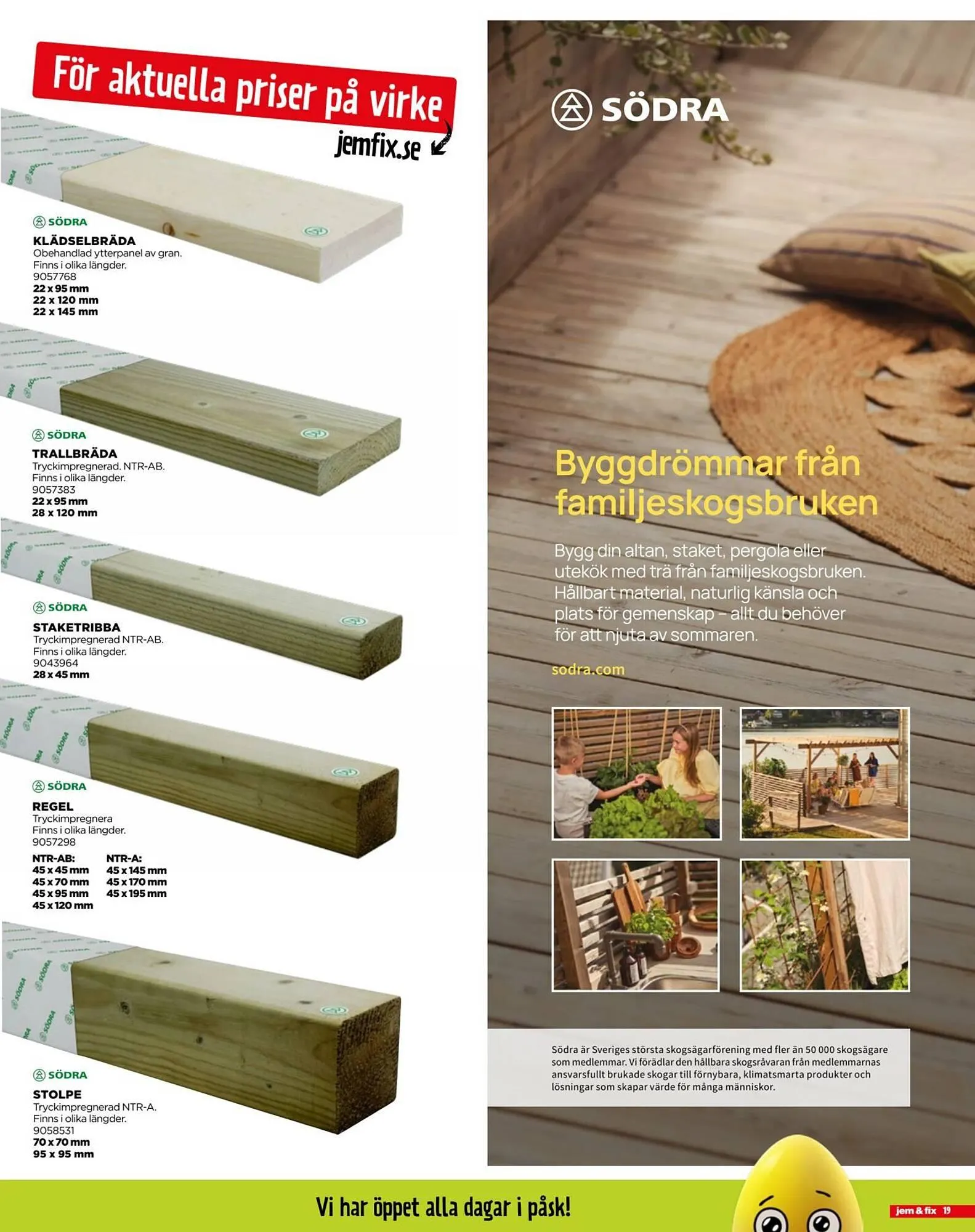 Jem&Fix reklamblad från 30 mars till 6 april 2026 - Reklamblad sidor 19