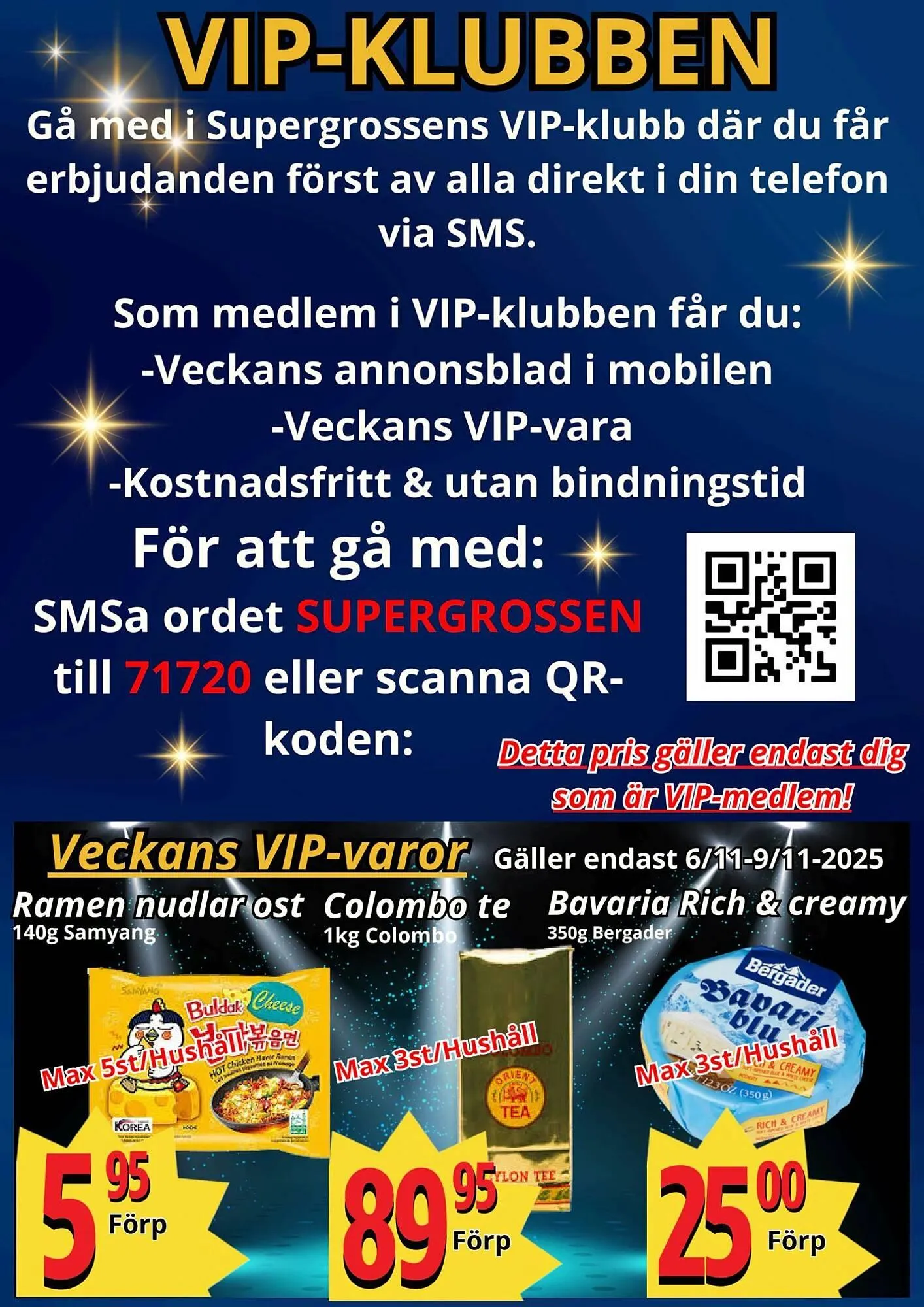 Supergrossen reklamblad från 3 november till 9 november 2025 - Reklamblad sidor 14