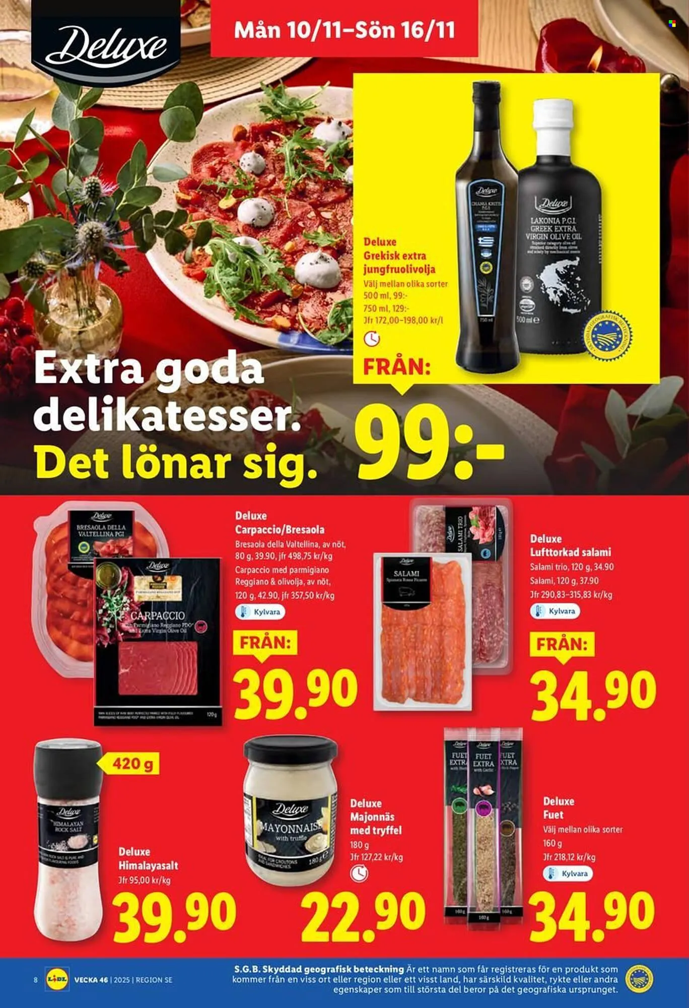 Lidl reklamblad från 10 november till 16 november 2025 - Reklamblad sidor 8