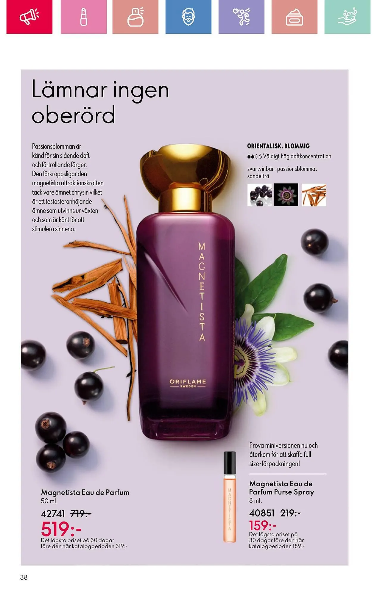 Oriflame reklamblad från 20 april till 9 maj 2025 - Reklamblad sidor 38