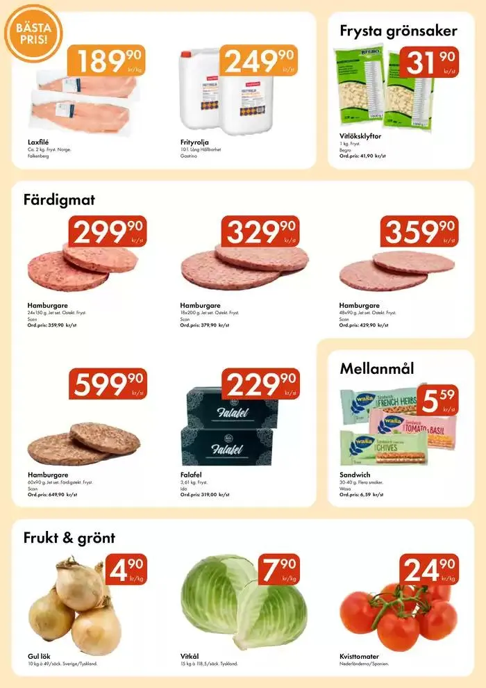 Snabbgross Kampanjblad v. 1–2 från 30 december till 13 januari 2025 - Reklamblad sidor 5