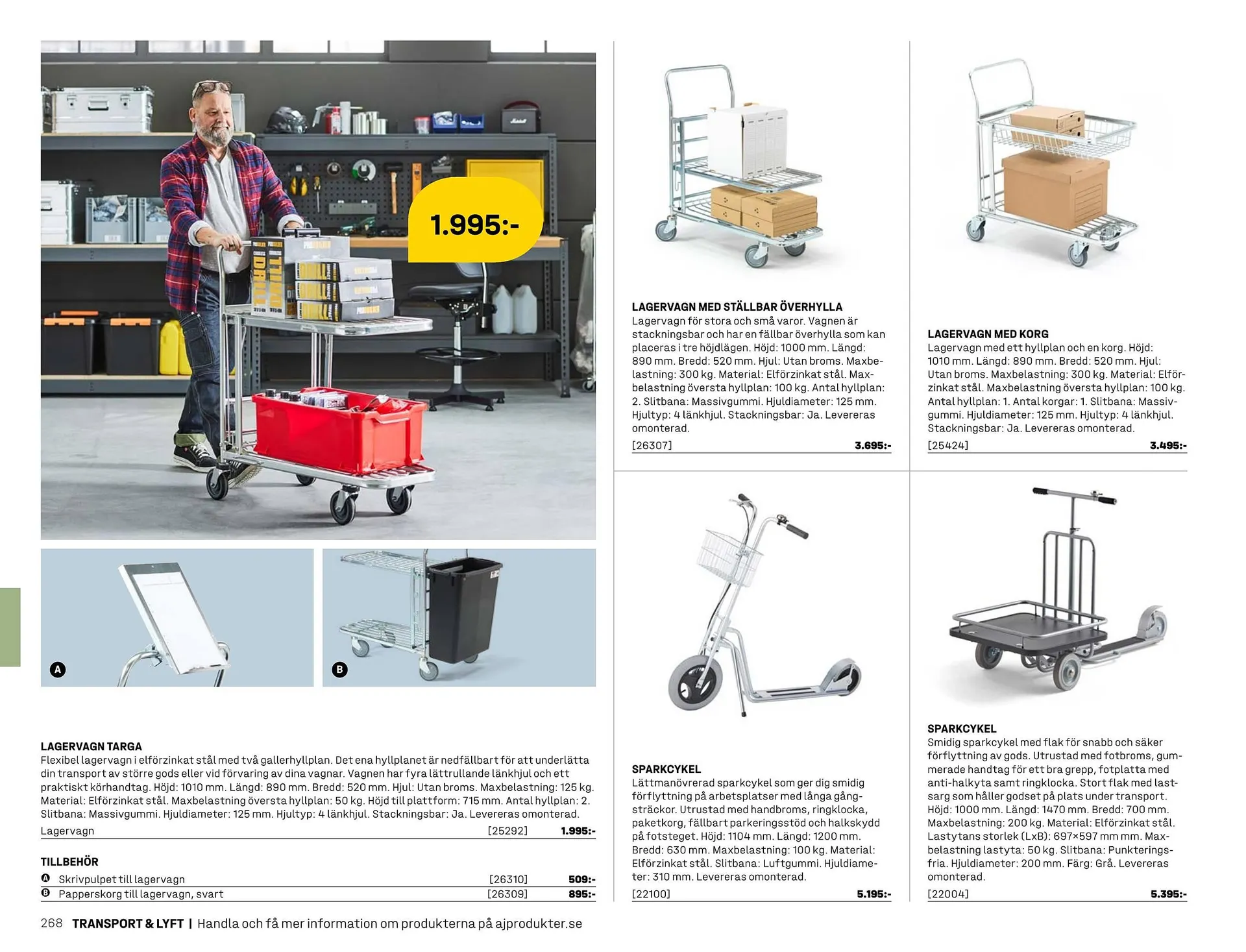 AJ Produkter reklamblad från 1 januari till 31 december 2025 - Reklamblad sidor 268