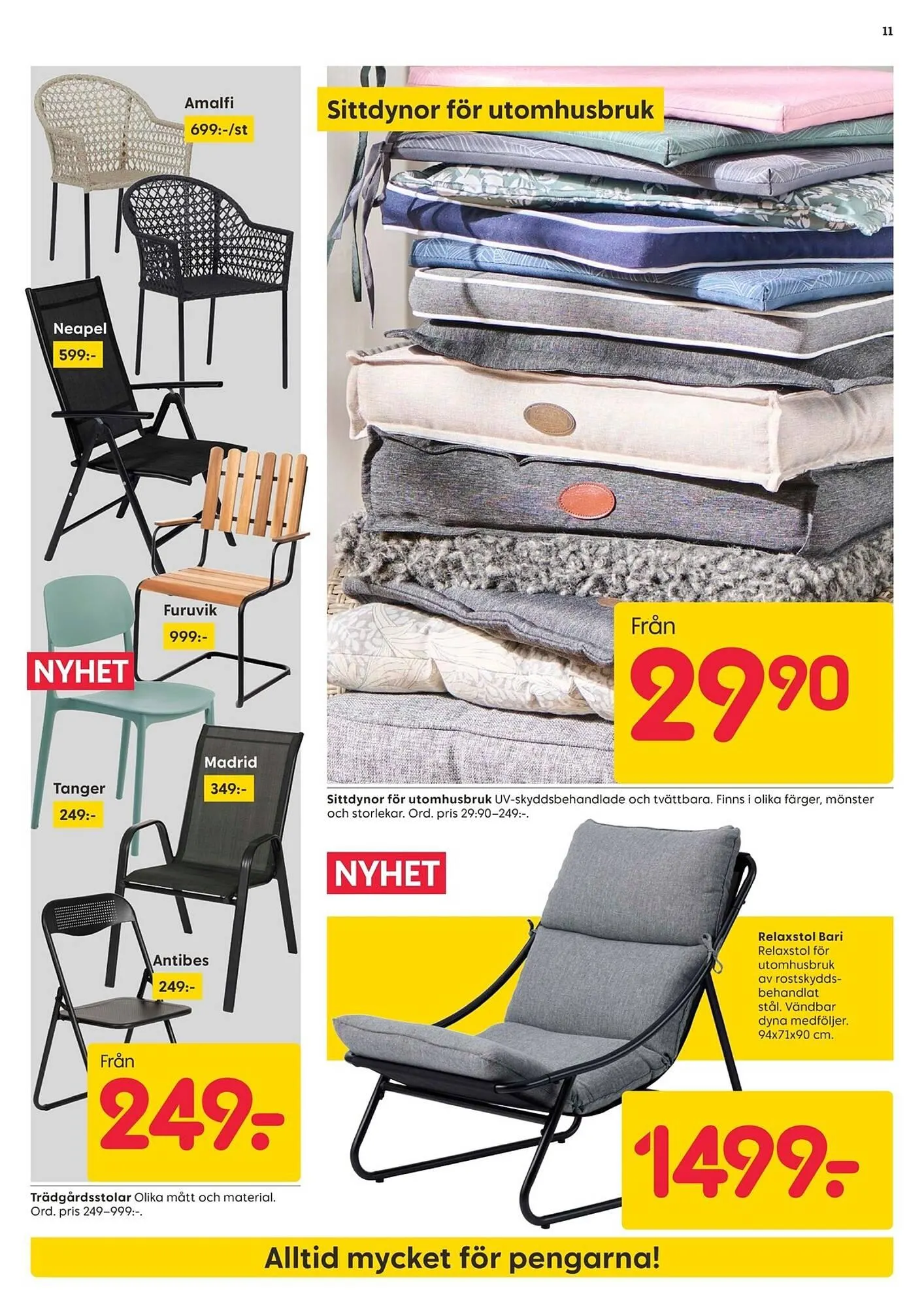 Rusta reklamblad från 10 mars till 16 mars 2025 - Reklamblad sidor 11
