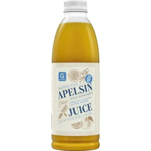 Apelsinjuice Utan Fruktkött