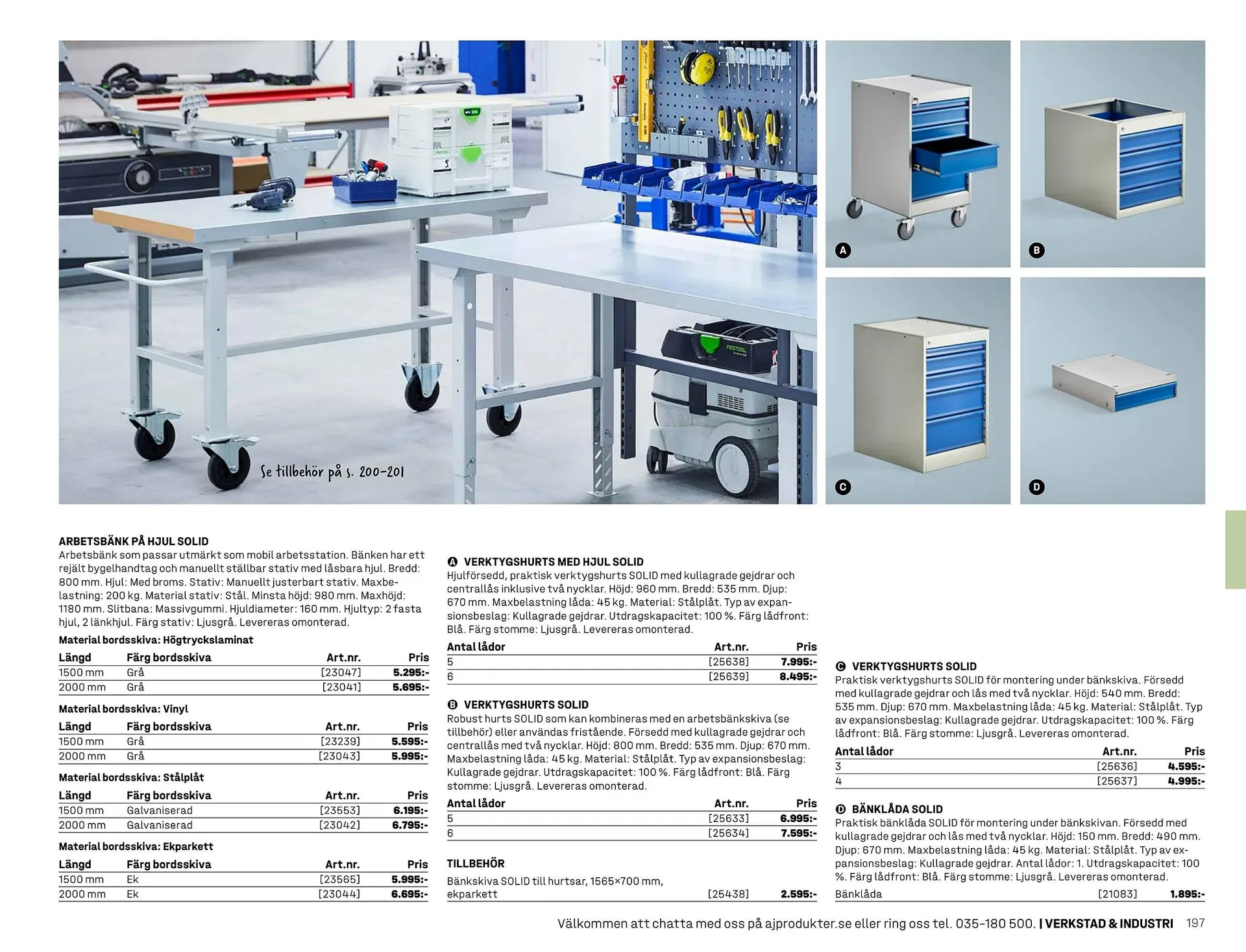 AJ Produkter reklamblad från 1 januari till 31 december 2025 - Reklamblad sidor 197