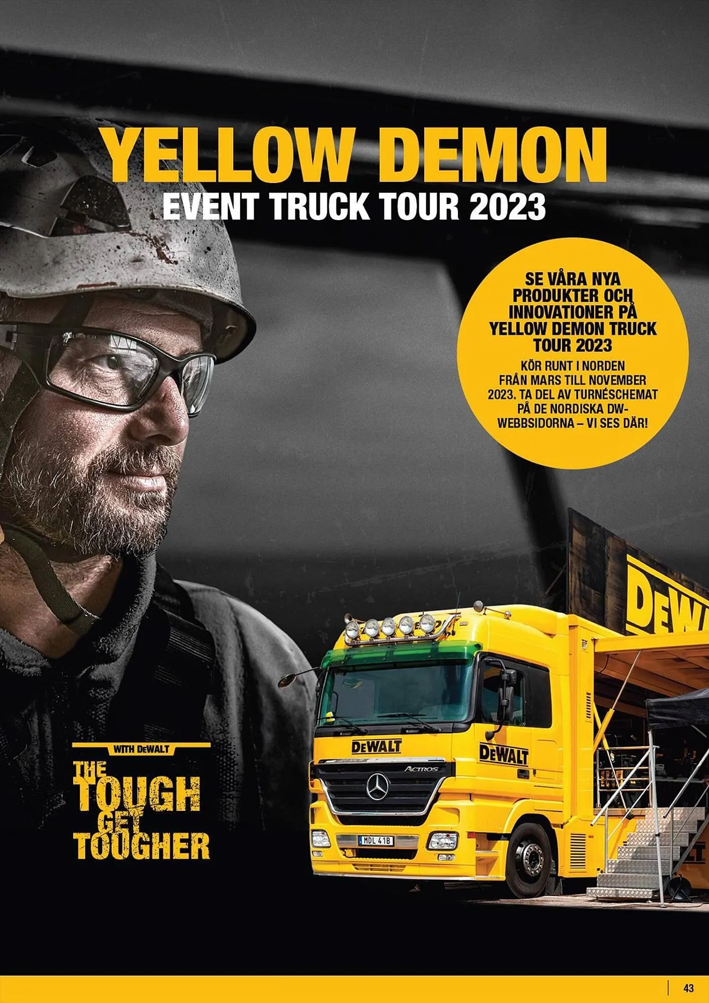 Dewalt reklamblad från 5 maj till 31 december 2023 - Reklamblad sidor 43