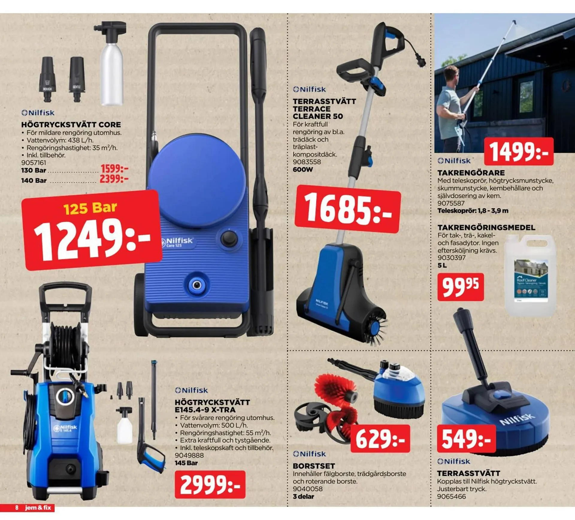 Jem&Fix reklamblad från 4 maj till 11 maj 2026 - Reklamblad sidor 8