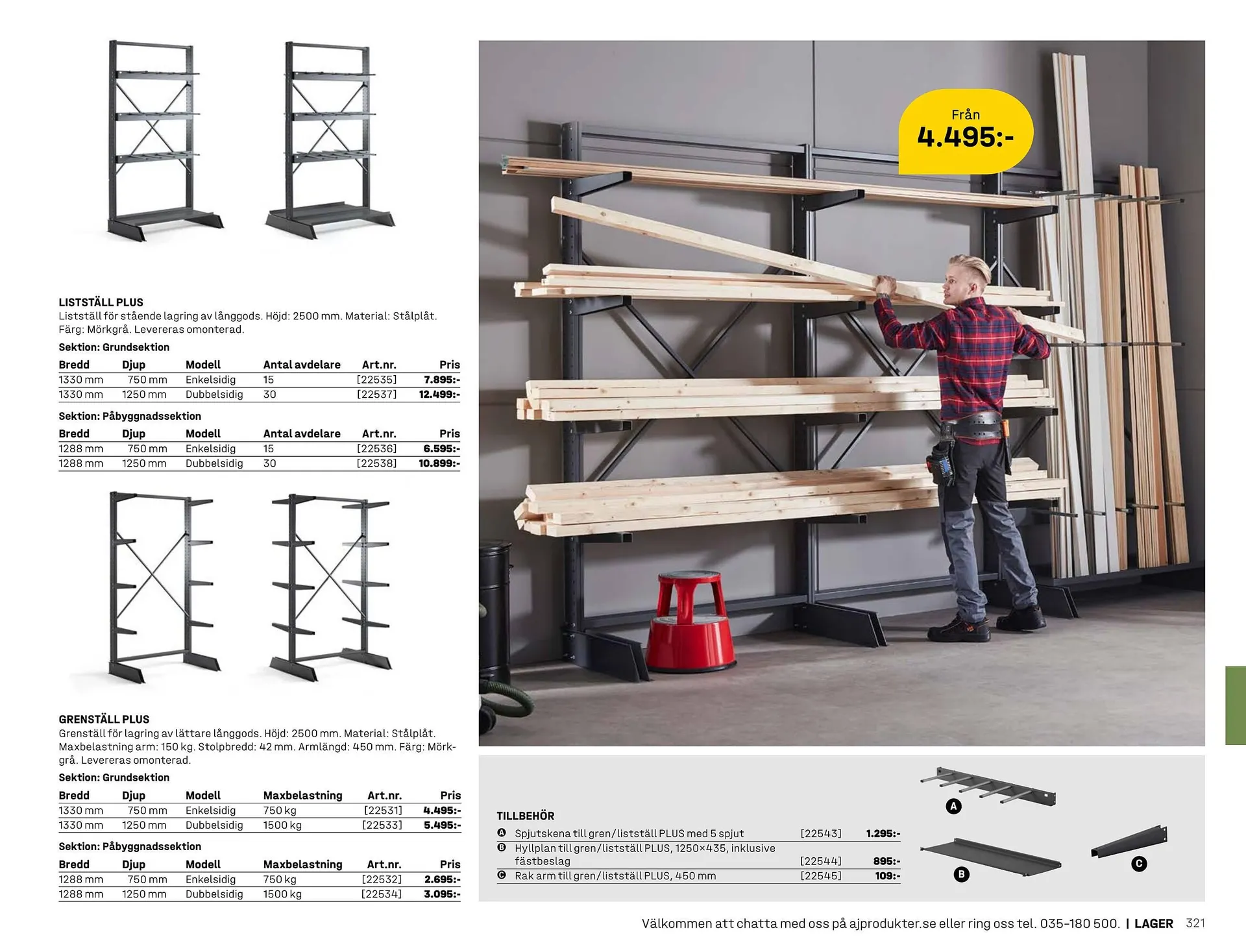 AJ Produkter reklamblad från 1 januari till 31 december 2025 - Reklamblad sidor 321