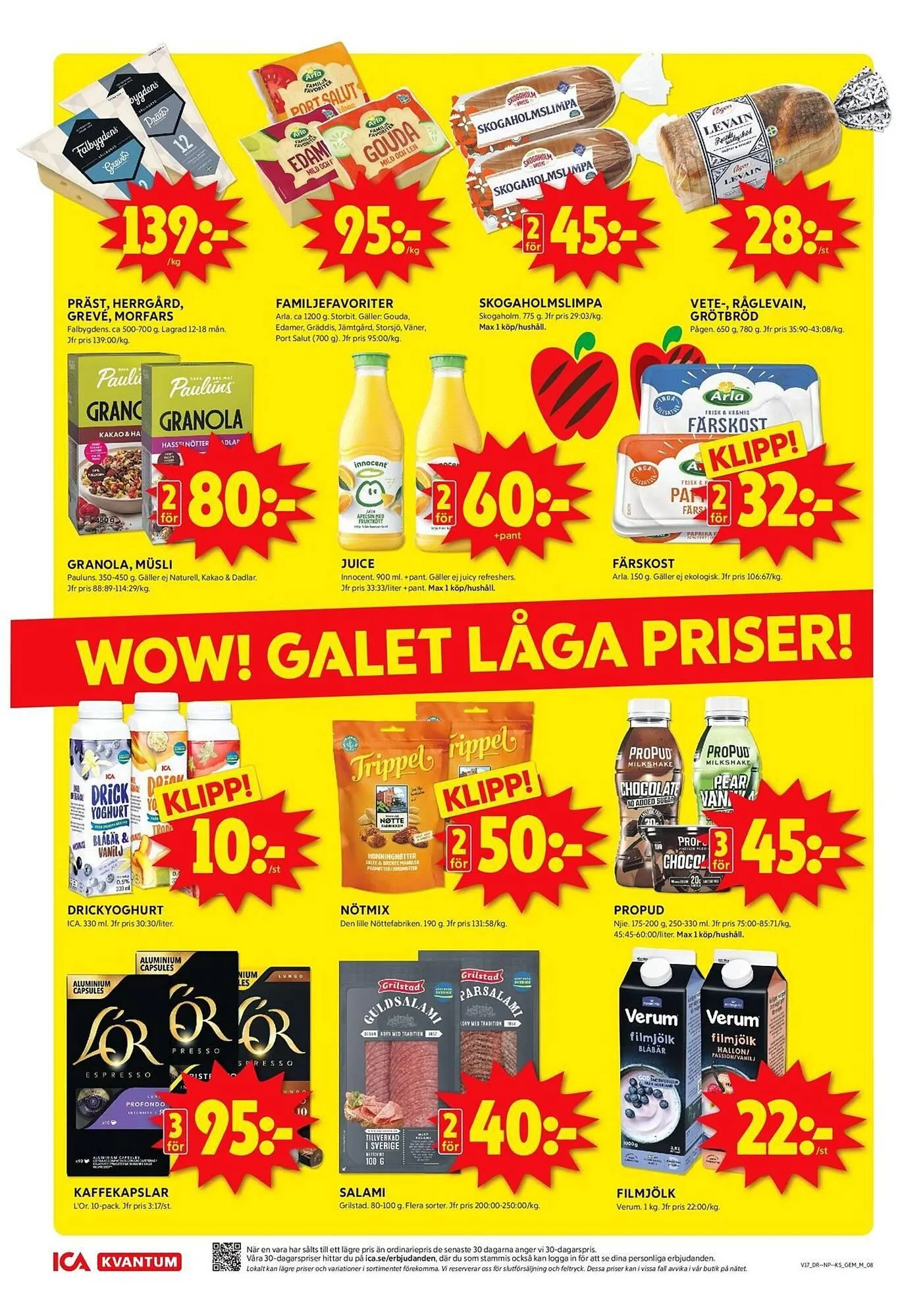 ICA Kvantum reklamblad från 22 april till 27 april 2025 - Reklamblad sidor 8