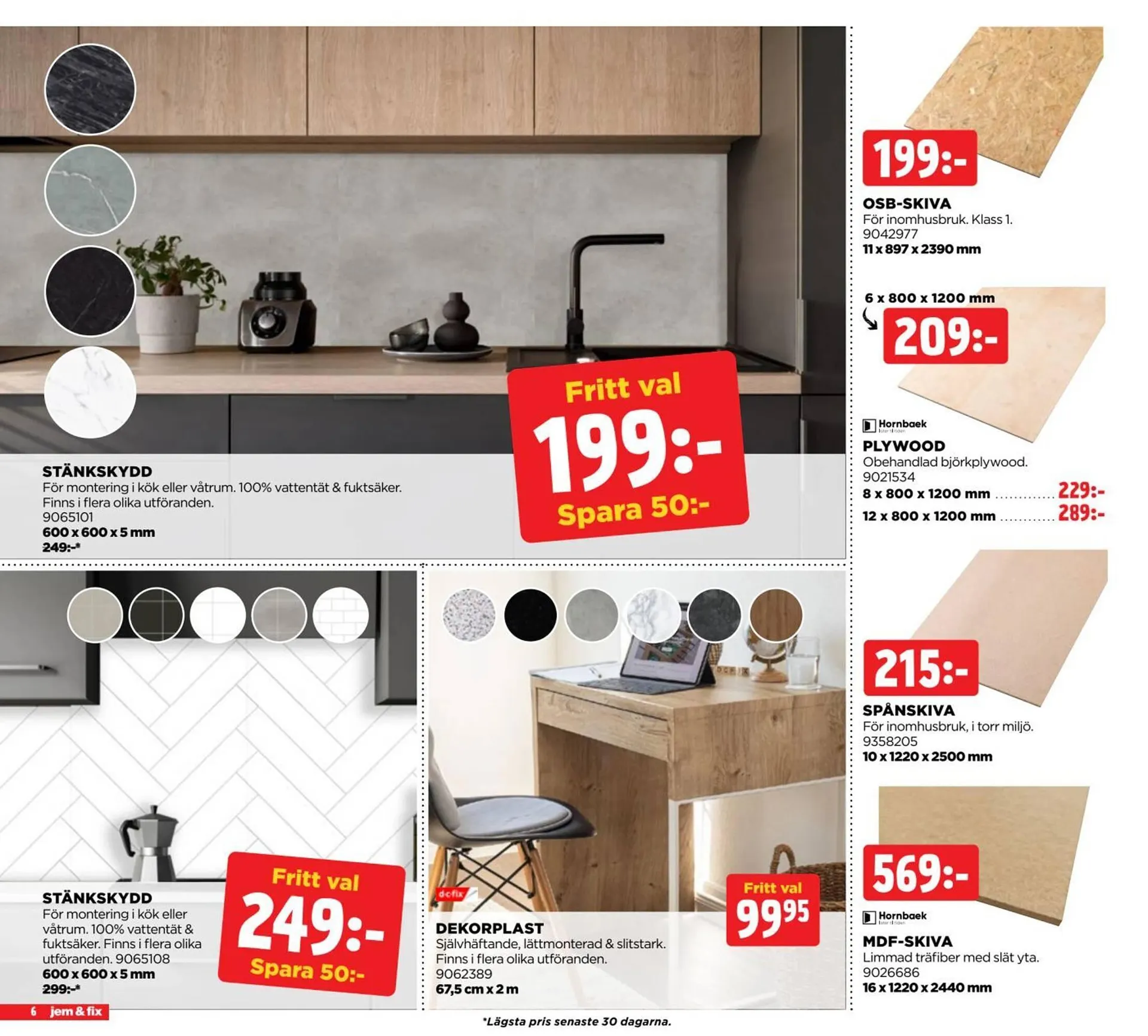Jem&Fix reklamblad från 22 september till 6 oktober 2025 - Reklamblad sidor 6