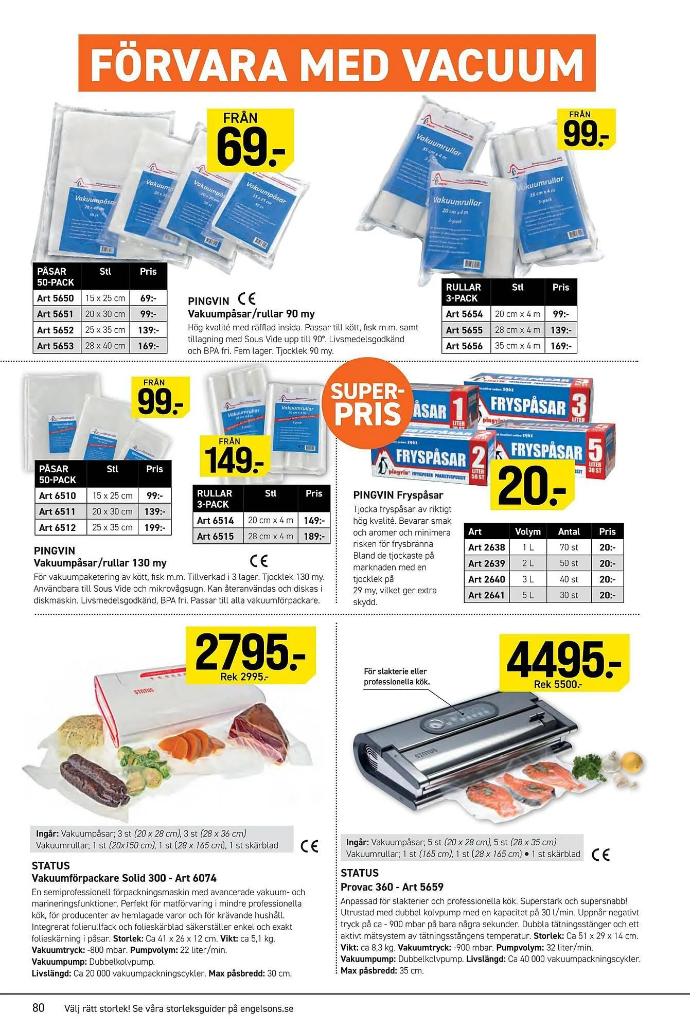 Engelsons reklamblad från 1 juli till 31 juli 2025 - Reklamblad sidor 80