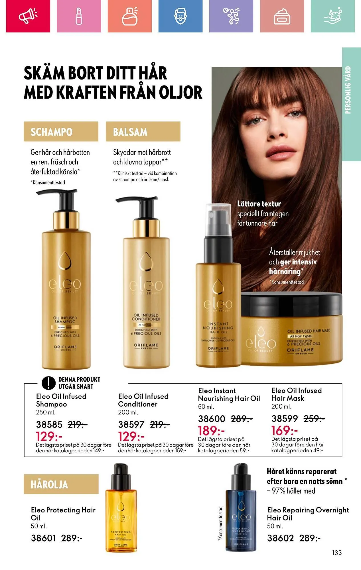 Oriflame reklamblad från 13 juli till 2 augusti 2025 - Reklamblad sidor 133