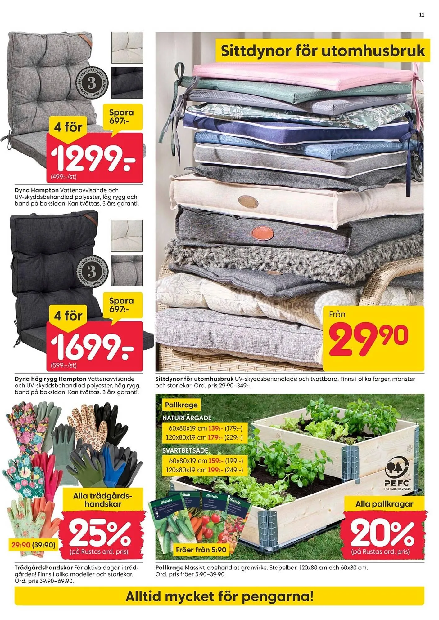 Rusta reklamblad från 7 april till 14 april 2025 - Reklamblad sidor 11