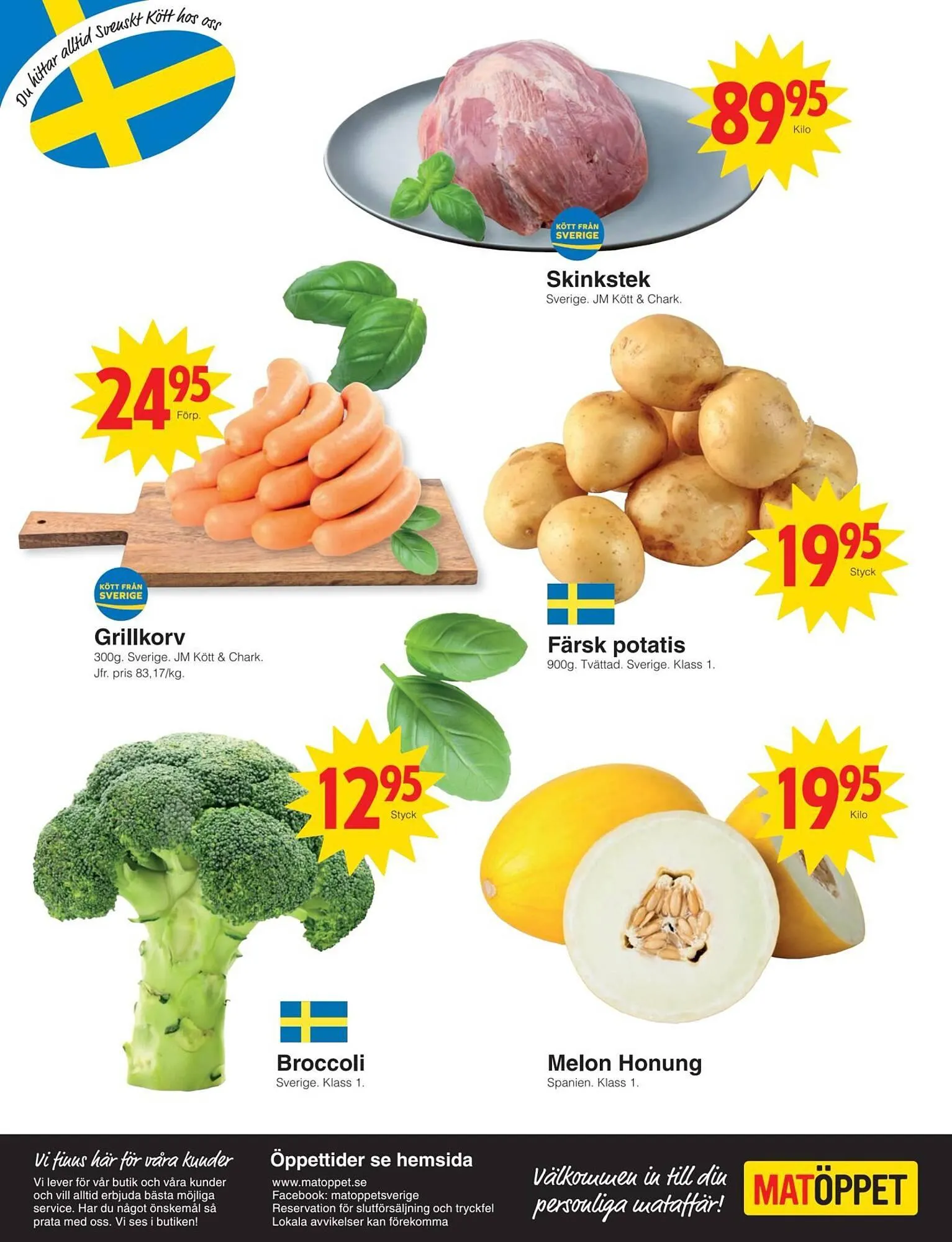 Matöppet reklamblad från 30 juni till 6 juli 2025 - Reklamblad sidor 4