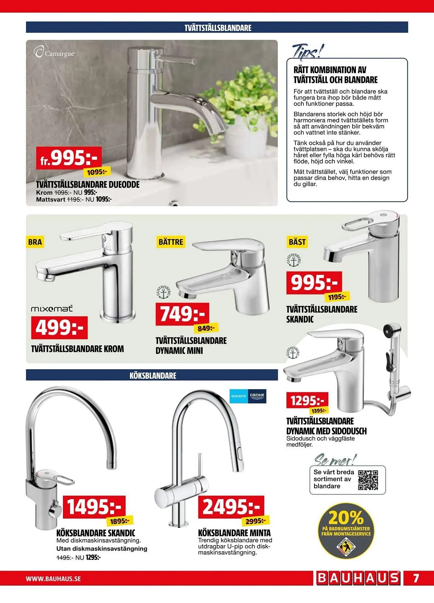 Bauhaus reklamblad från 2 mars till 16 mars 2026 - Reklamblad sidor 7