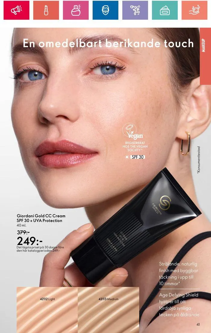 Oriflame reklamblad från 20 juni till 4 juli 2024 - Reklamblad sidor 41