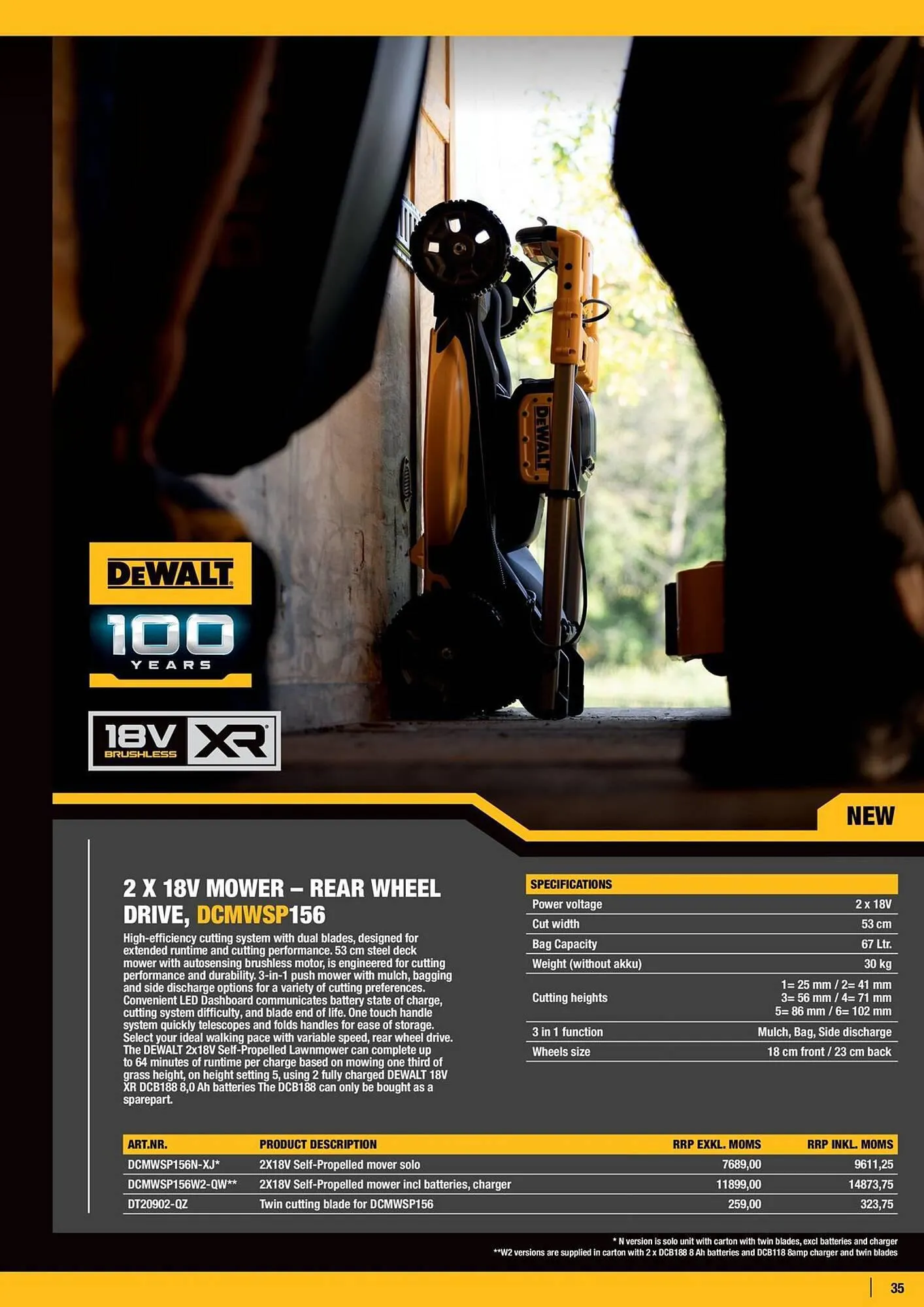 Dewalt reklamblad från 7 mars till 21 mars 2024 - Reklamblad sidor 35