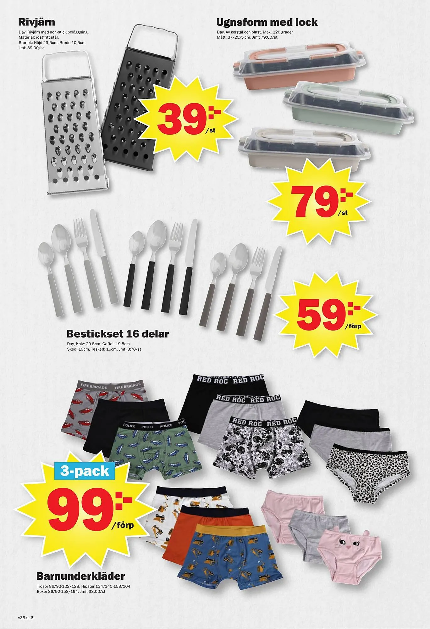 Pekås reklamblad från 4 september till 10 september 2023 - Reklamblad sidor 6
