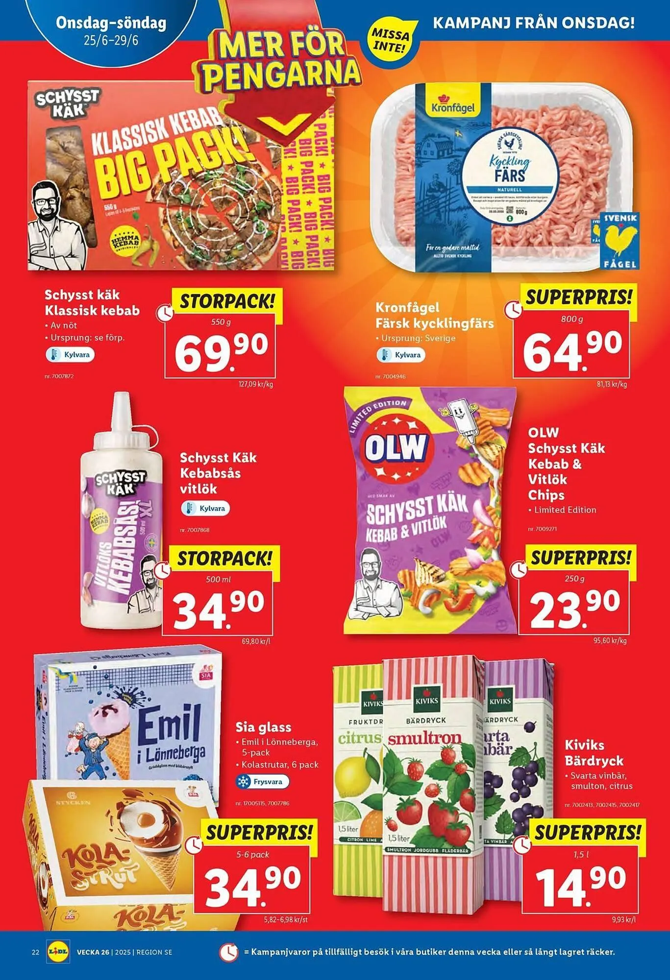 Lidl reklamblad från 23 juni till 29 juni 2025 - Reklamblad sidor 25