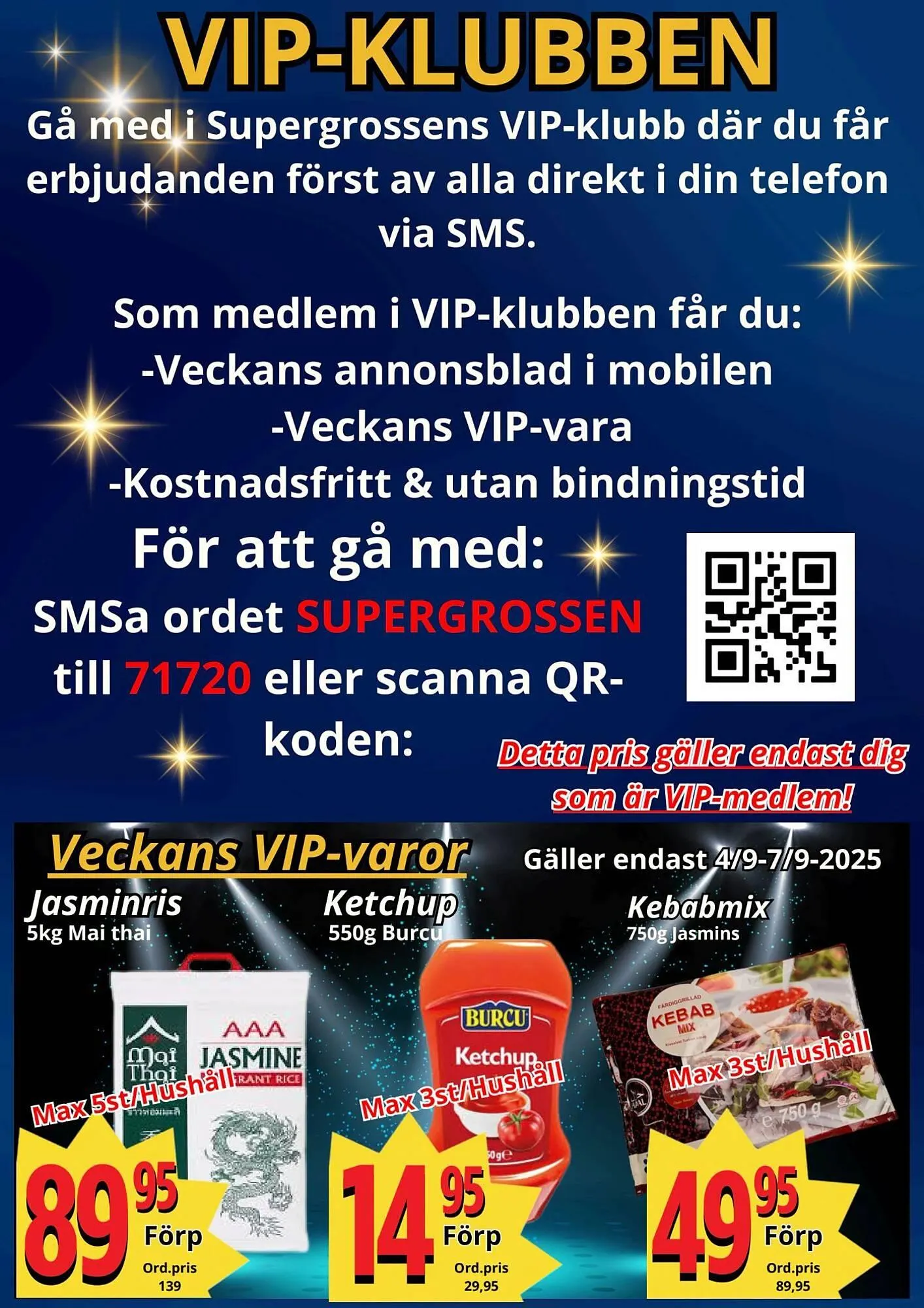Supergrossen reklamblad från 1 september till 7 september 2025 - Reklamblad sidor 14