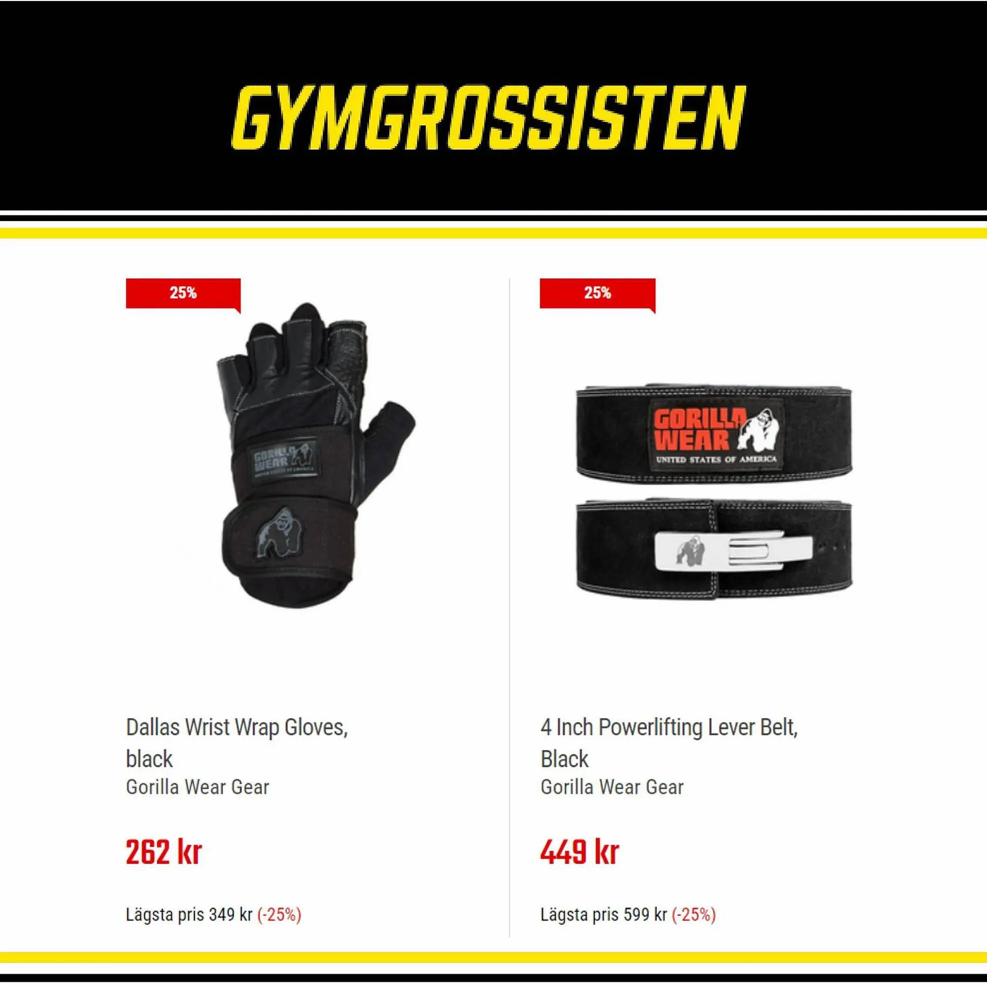 Gymgrossisten reklamblad från 25 oktober till 5 november 2023 - Reklamblad sidor 8